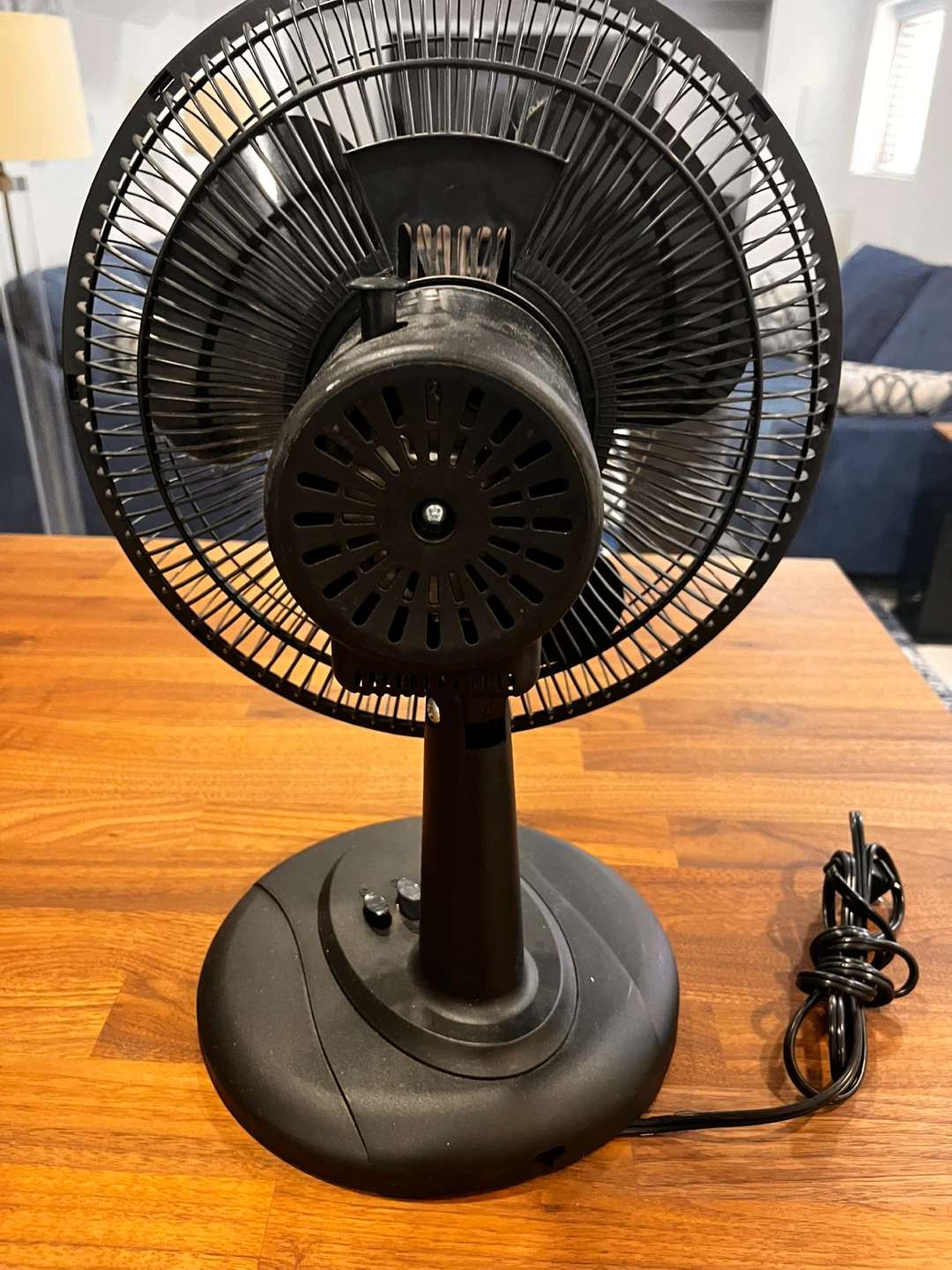 Comfort Zone Black Electric Fan - photo 2