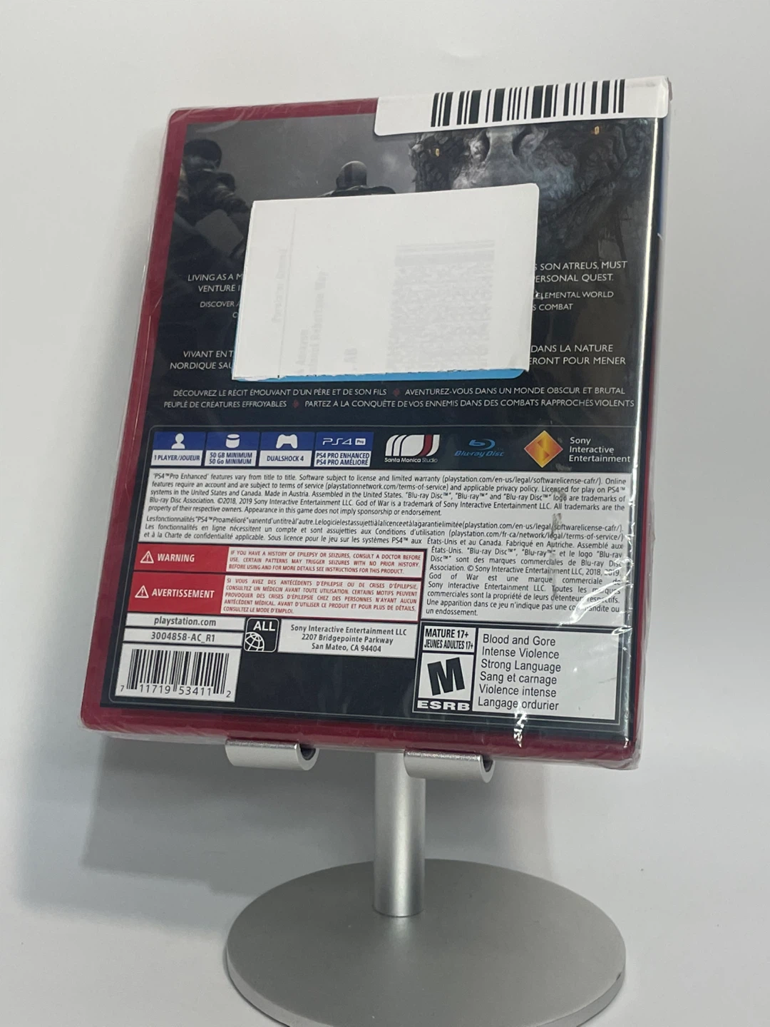 God of War PS4 Playstation Hits - New - photo 2