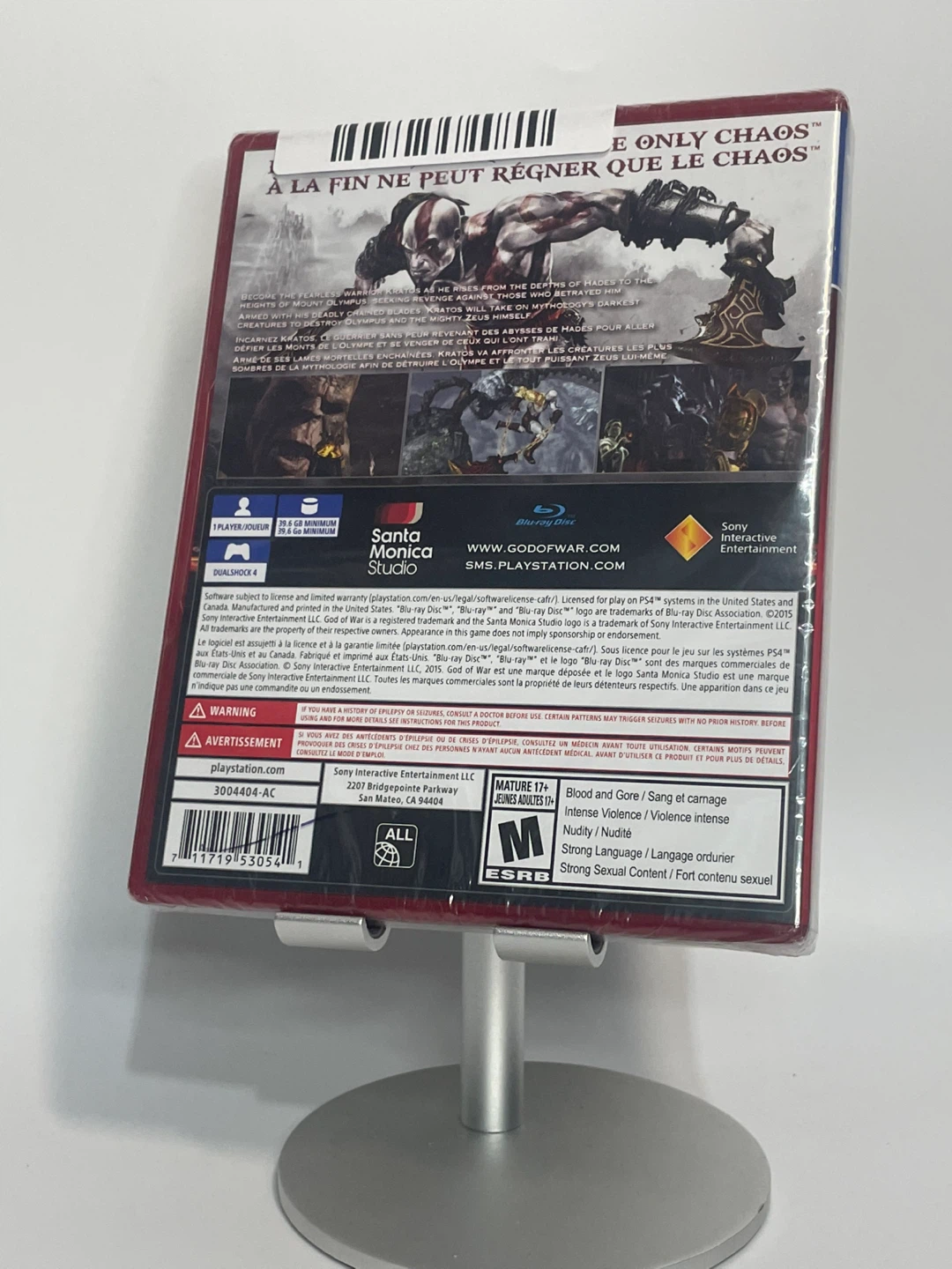 God of War Remastered PS4 Playstation Hits - photo 2