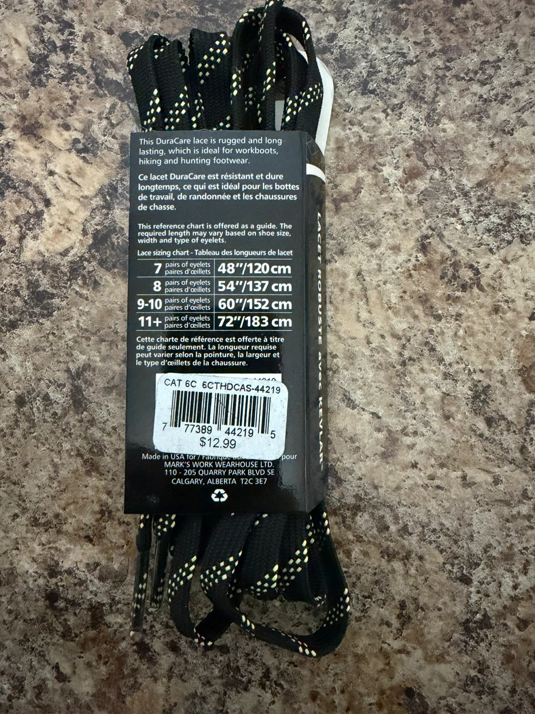 DuraCare Kevlar Heavy Duty 60" Lace - New - photo 2