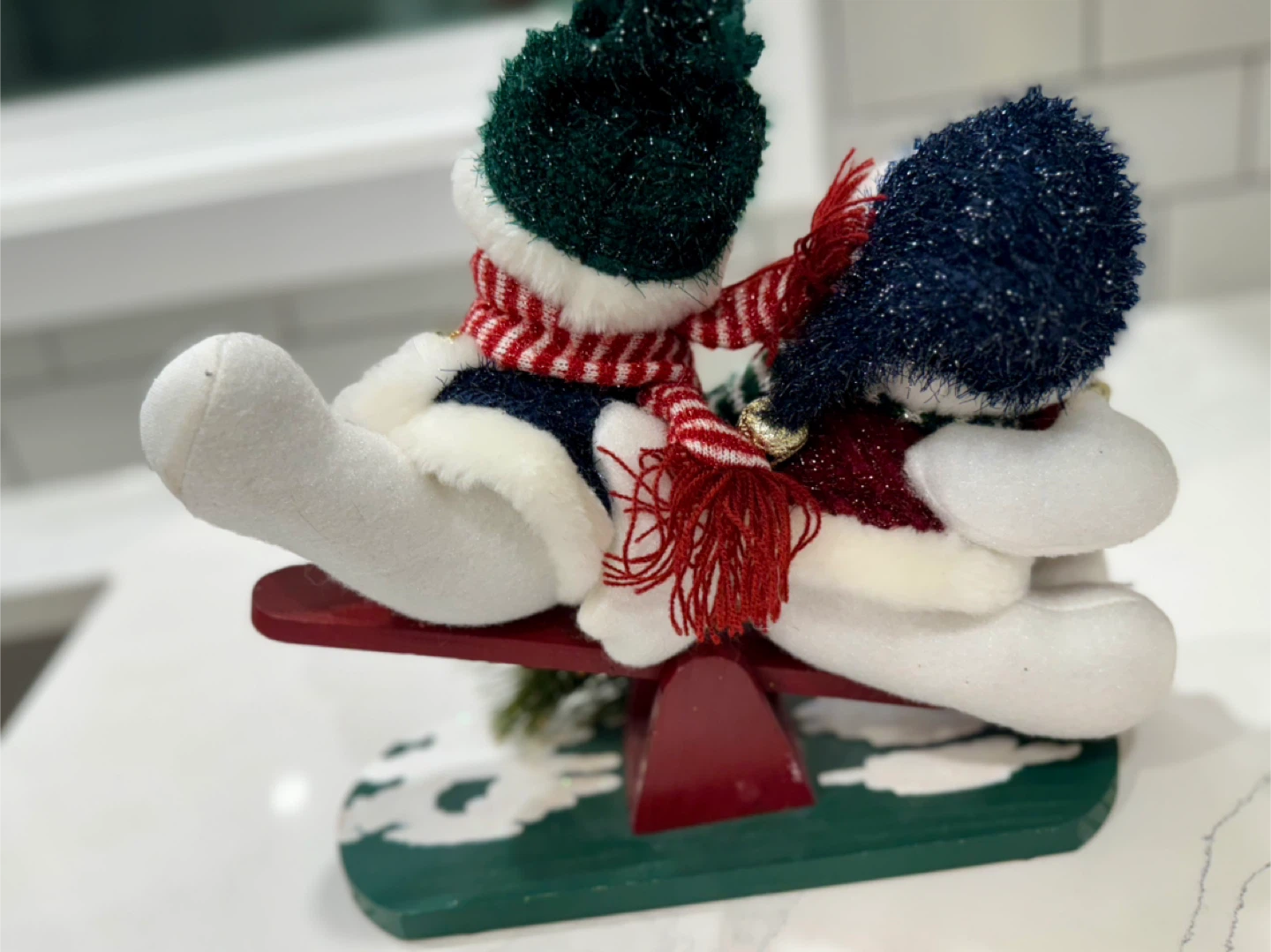 Christmas Snowman Plush Decoration - photo 2