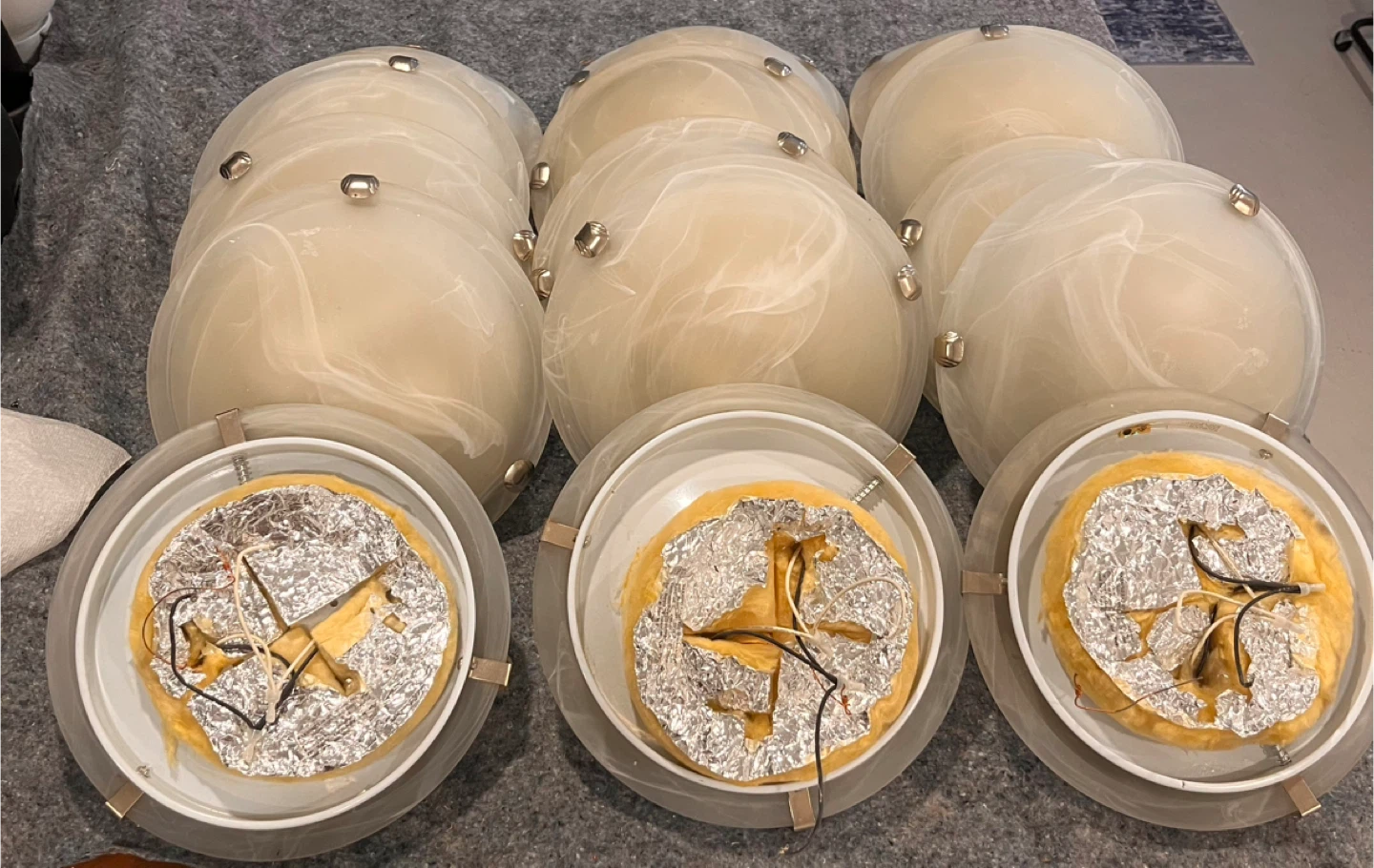 Flush Mount Ceiling Lights - Set of 15 - photo 2