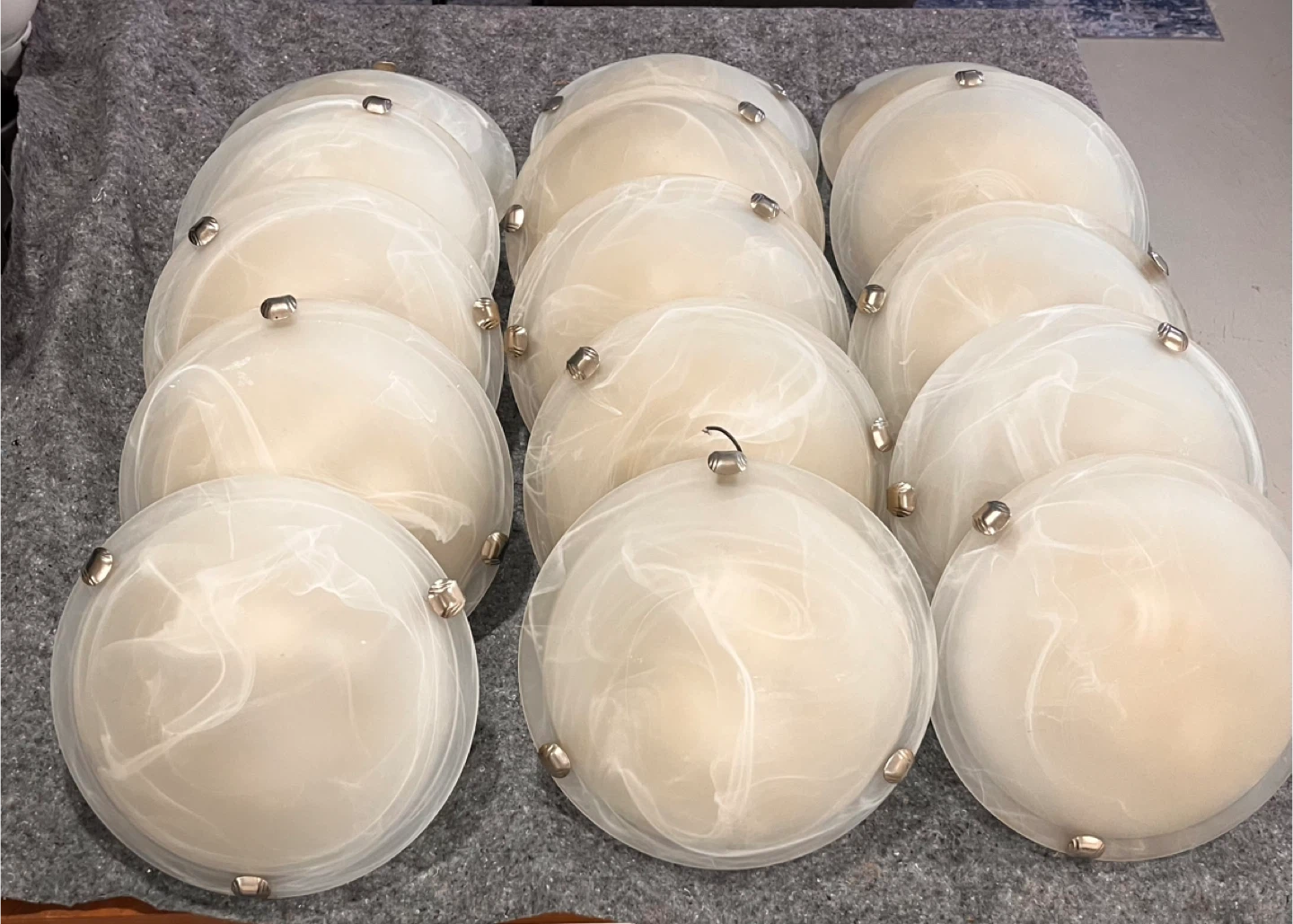 Flush Mount Ceiling Lights - Set of 15