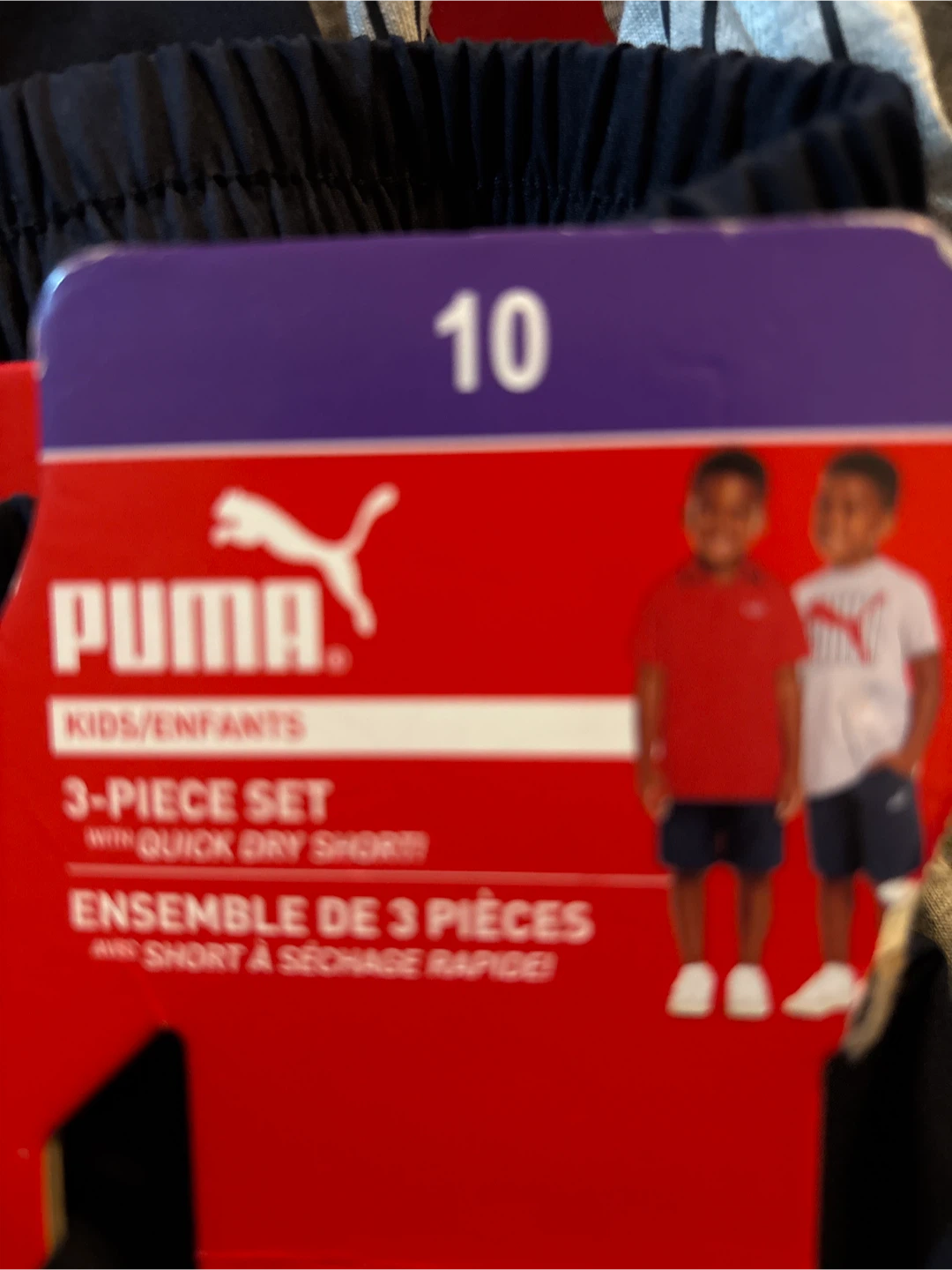 Puma Kids 3-Piece Set, Size 10 - photo 2