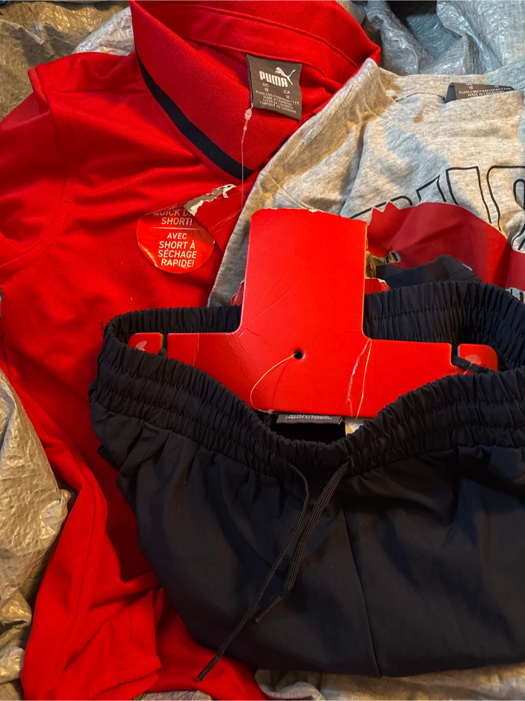 Puma Kids 3-Piece Set, Size 10