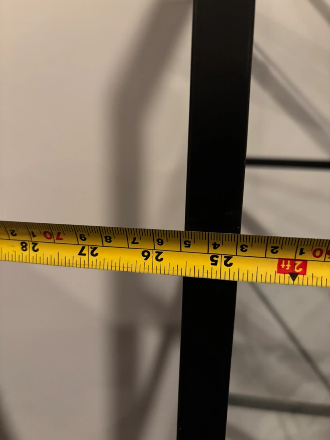 Black Metal & Glass Shelf Unit - photo 3