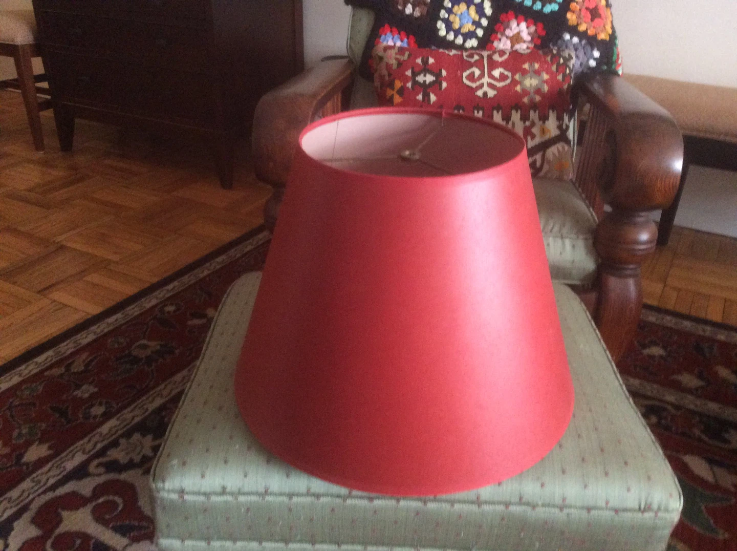 Red Lampshade