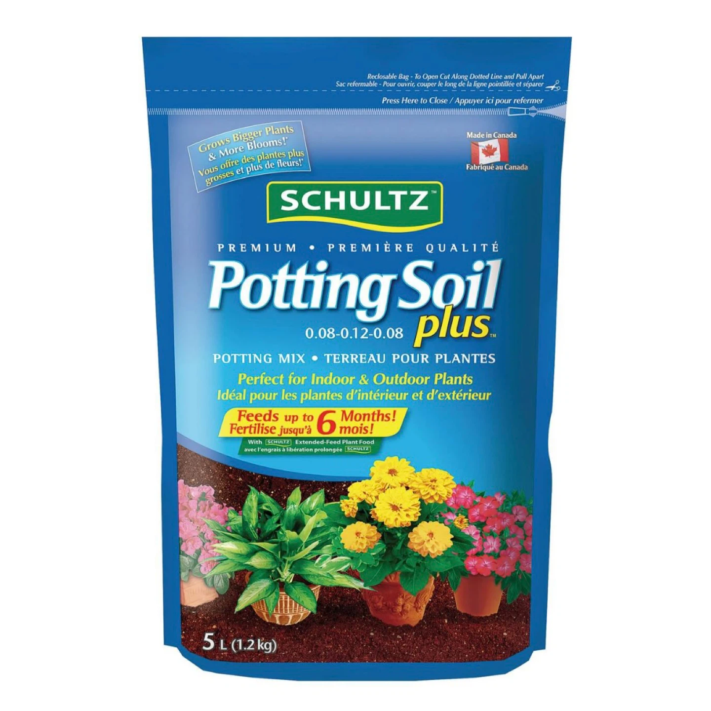 Schultz Potting Soil Plus 2.5 L (0.6 kg)