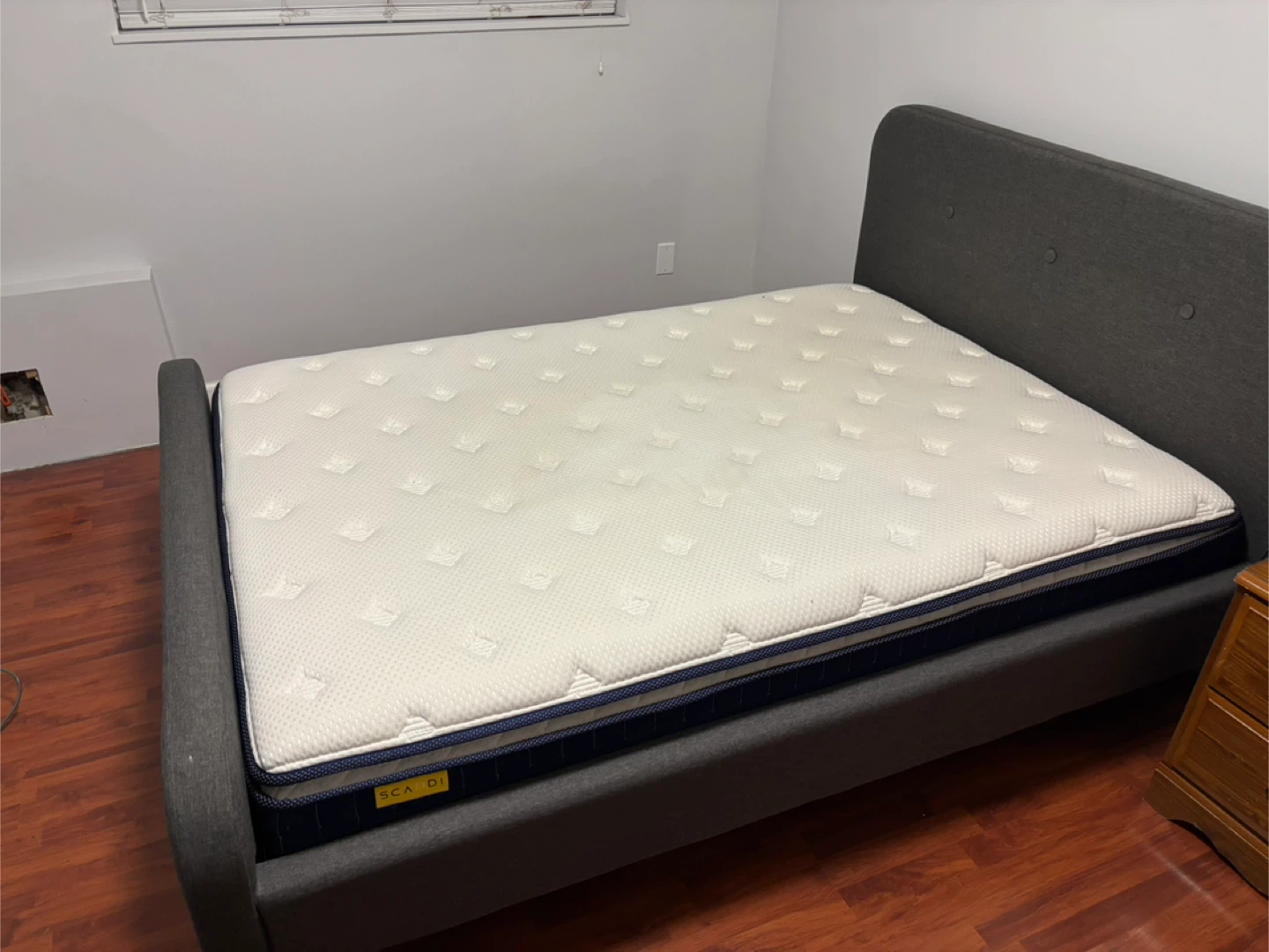 SCANDI Mattress  and bed frame- Queen Size