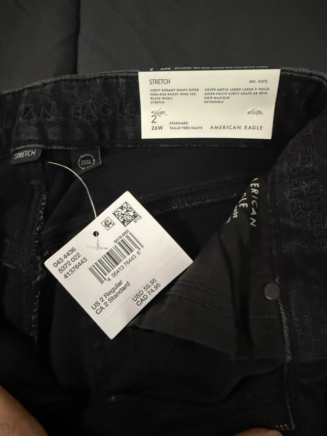 American Eagle Curvy Dreamy Drape Jeans - Size 2 - photo 3