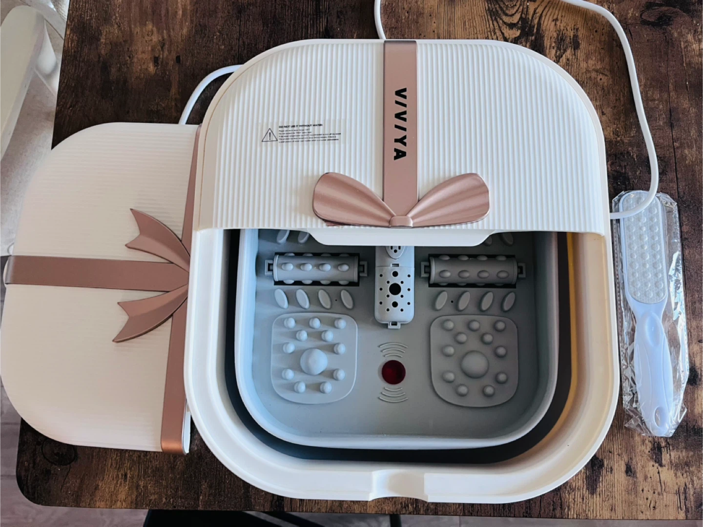 VIVIYA Foldable Foot Bath Massager - New - photo 3