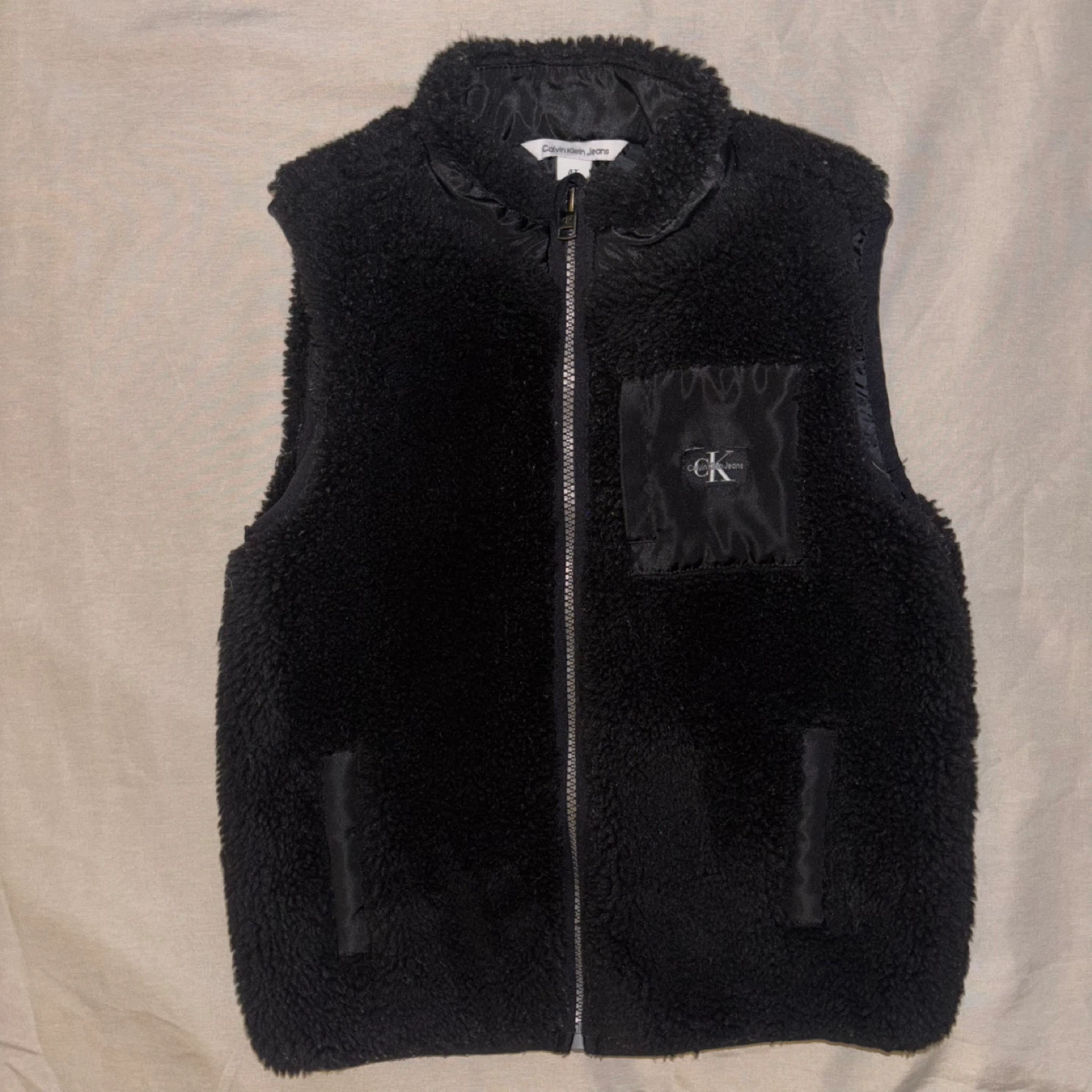 Calvin Klein Jeans Black Fleece Vest 4T - photo 2