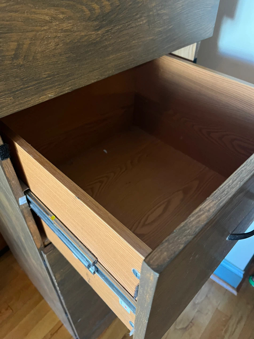 4-Drawer Wooden Filing Cabinet - photo 3
