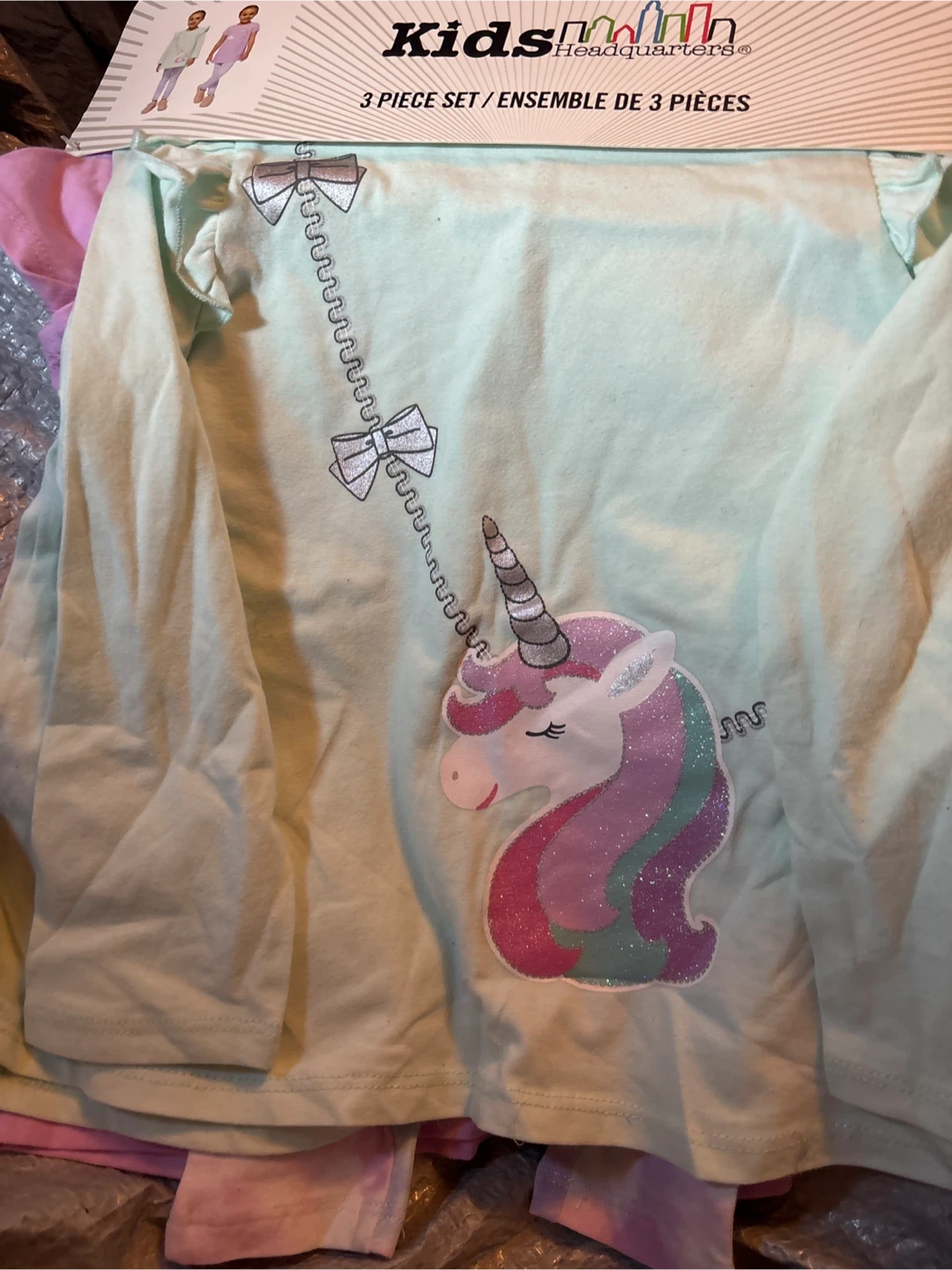 Kids Headquarters 3-Piece Set - Unicorn