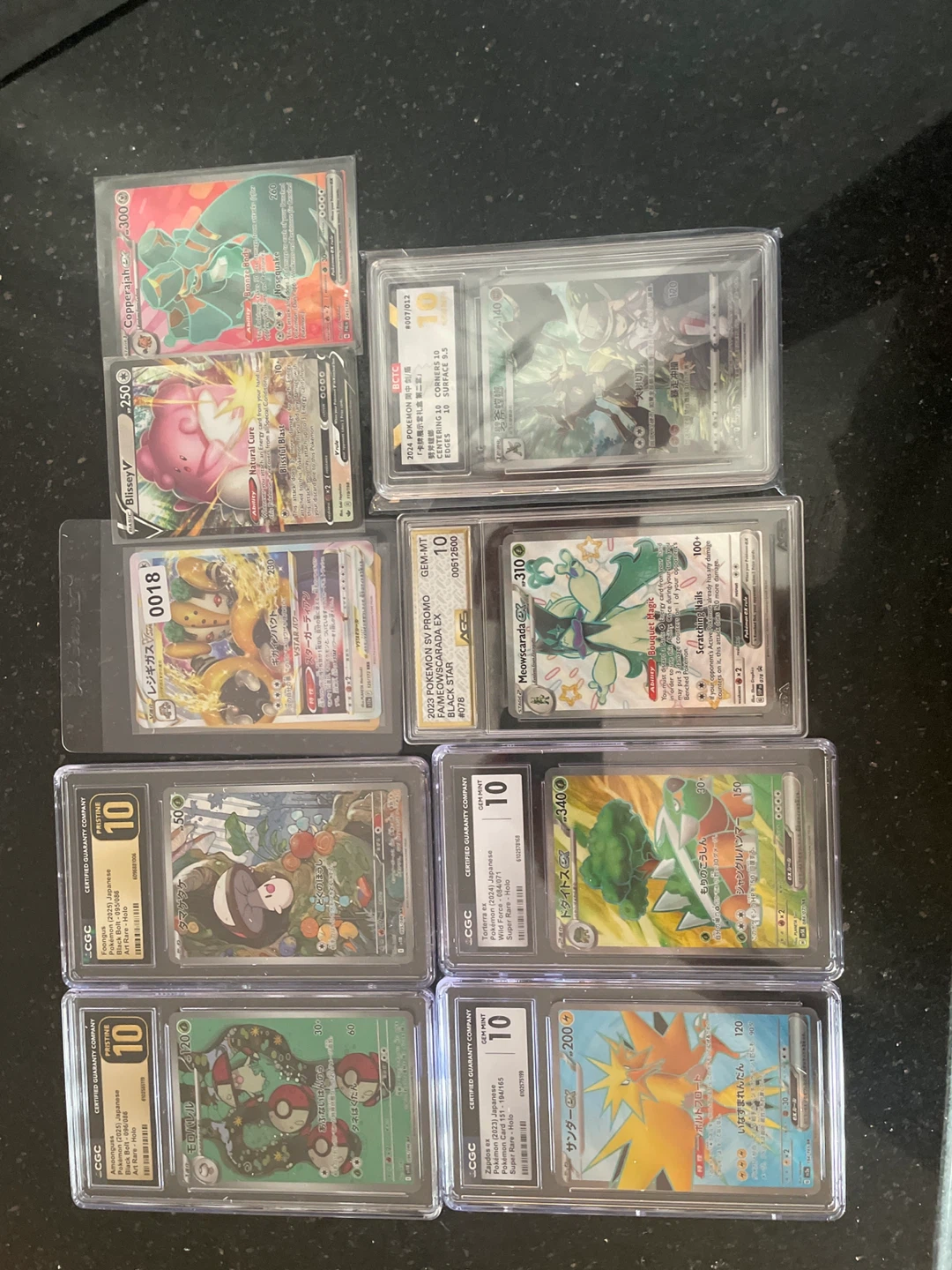 Graded Pokemon Cards - CGC Gem Mint 10 and others NOT 1 Dollar