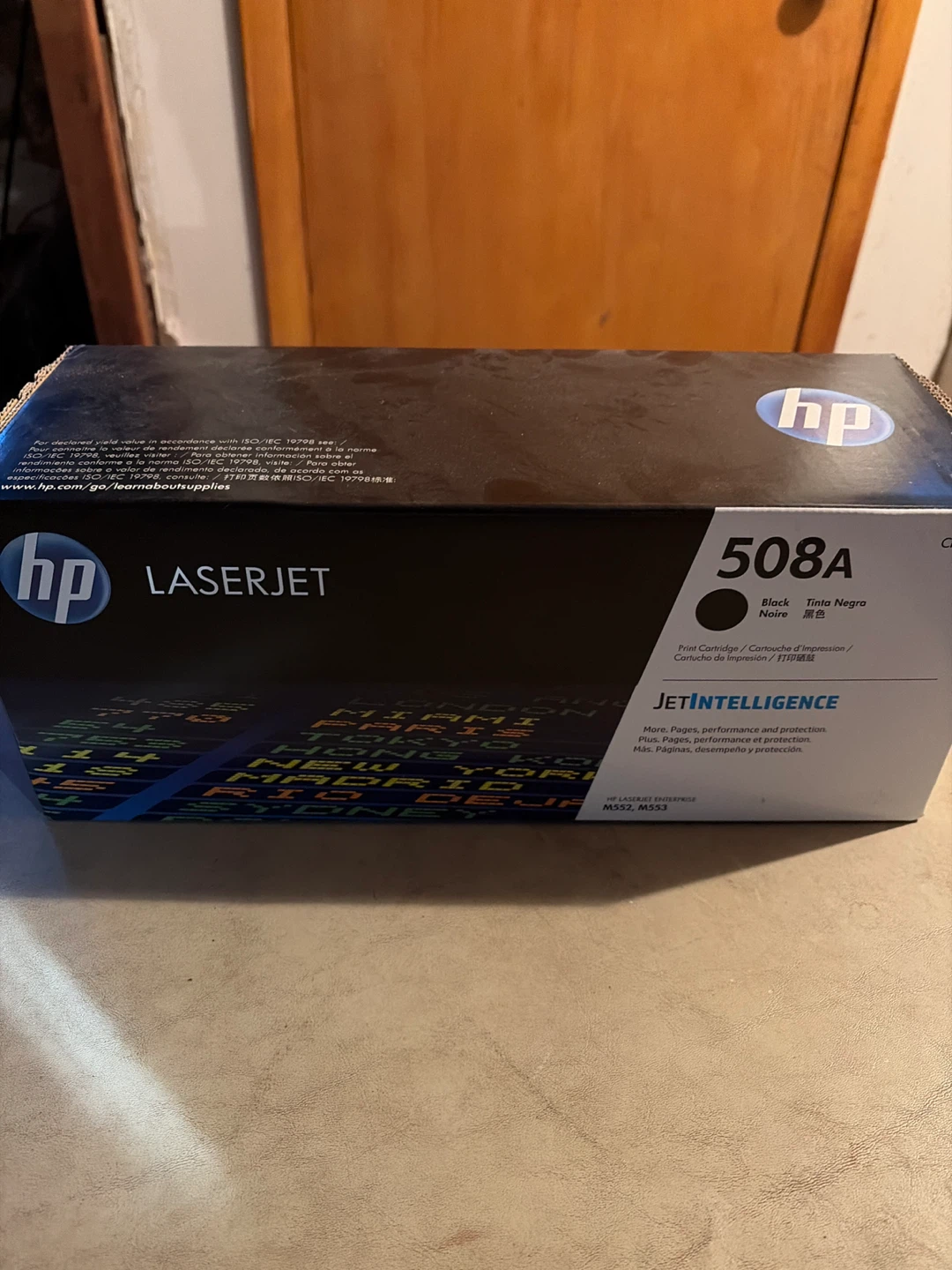 HP 508A Black LaserJet Toner Cartridge