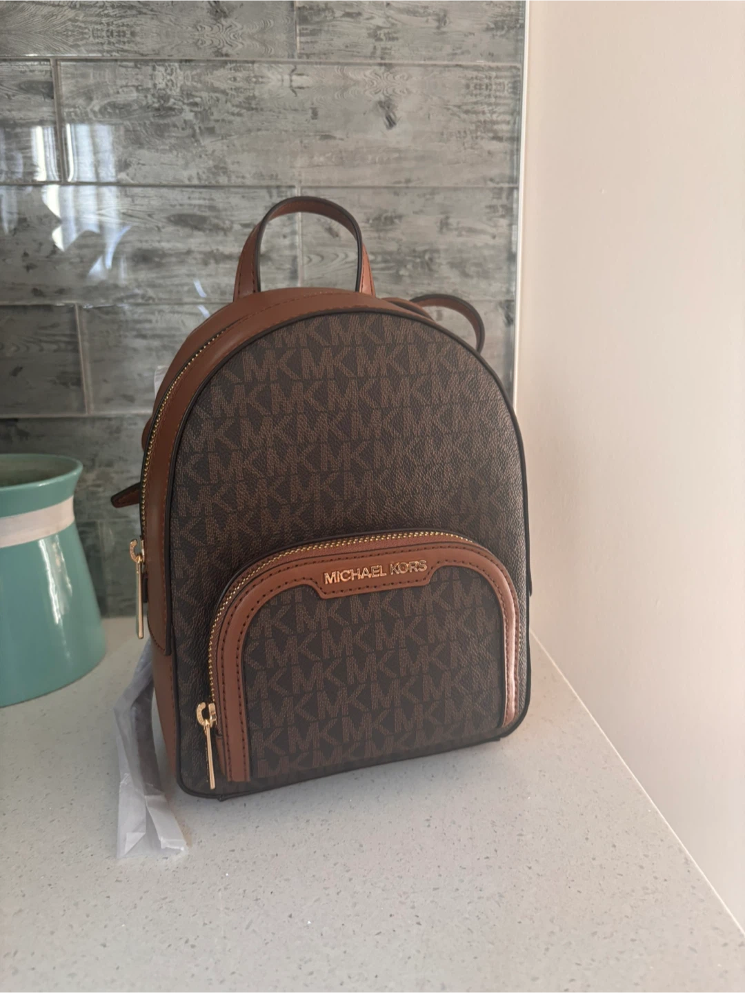 Michael Kors Jaycee Small Backpack - Brown