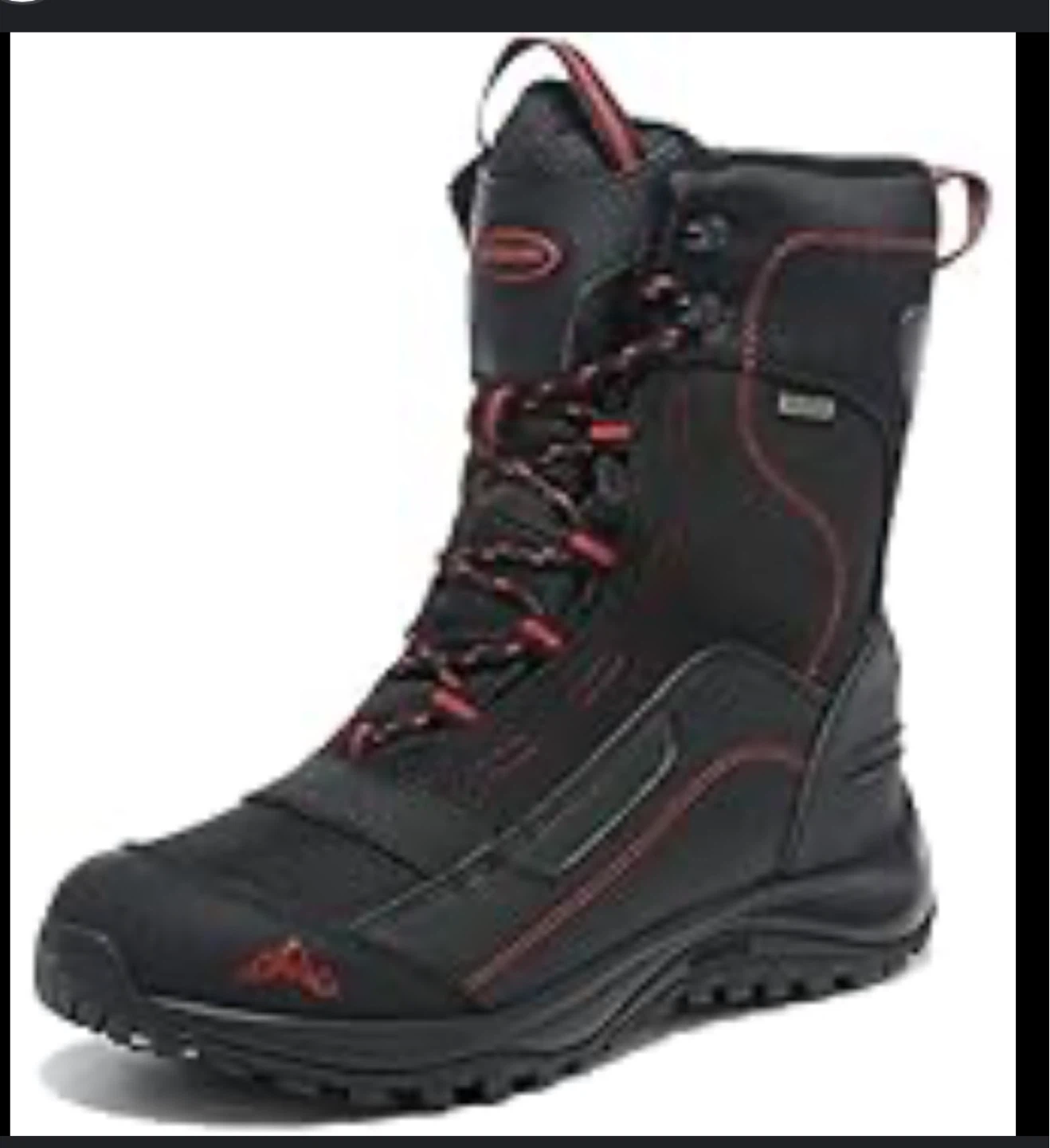 DEER STAGS Men's Black Winter Snow Boots - photo 2