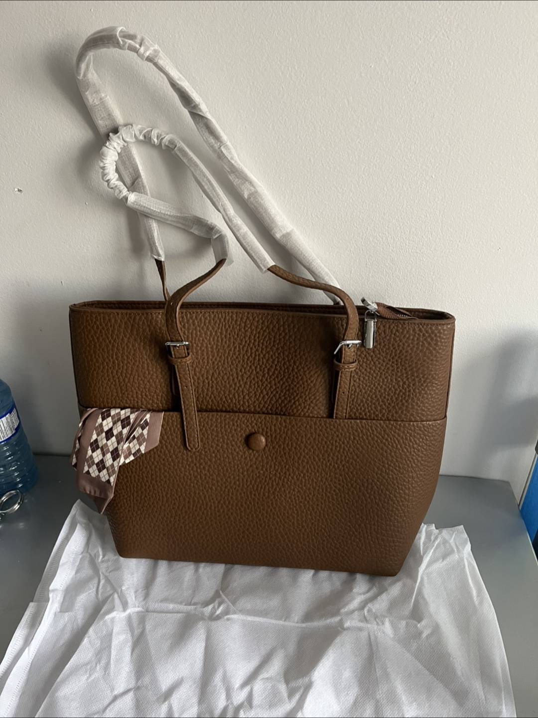 Brown Tote Bag