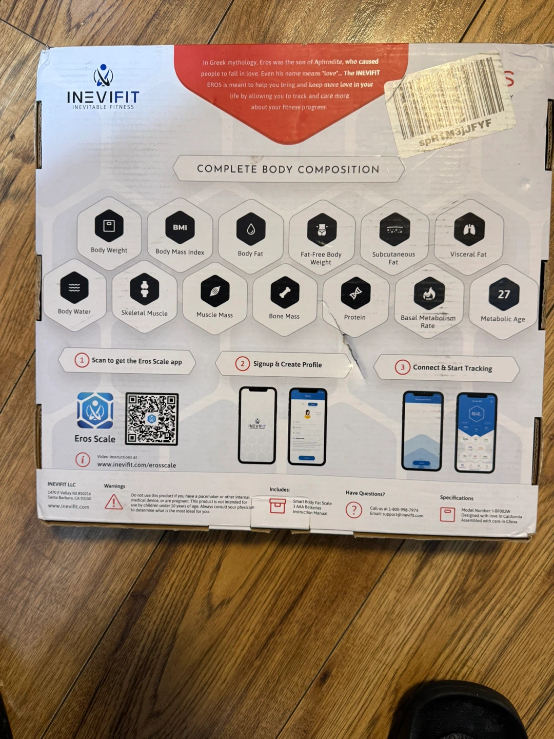 Inevifit Eros Body Fat Scale - new - photo 3
