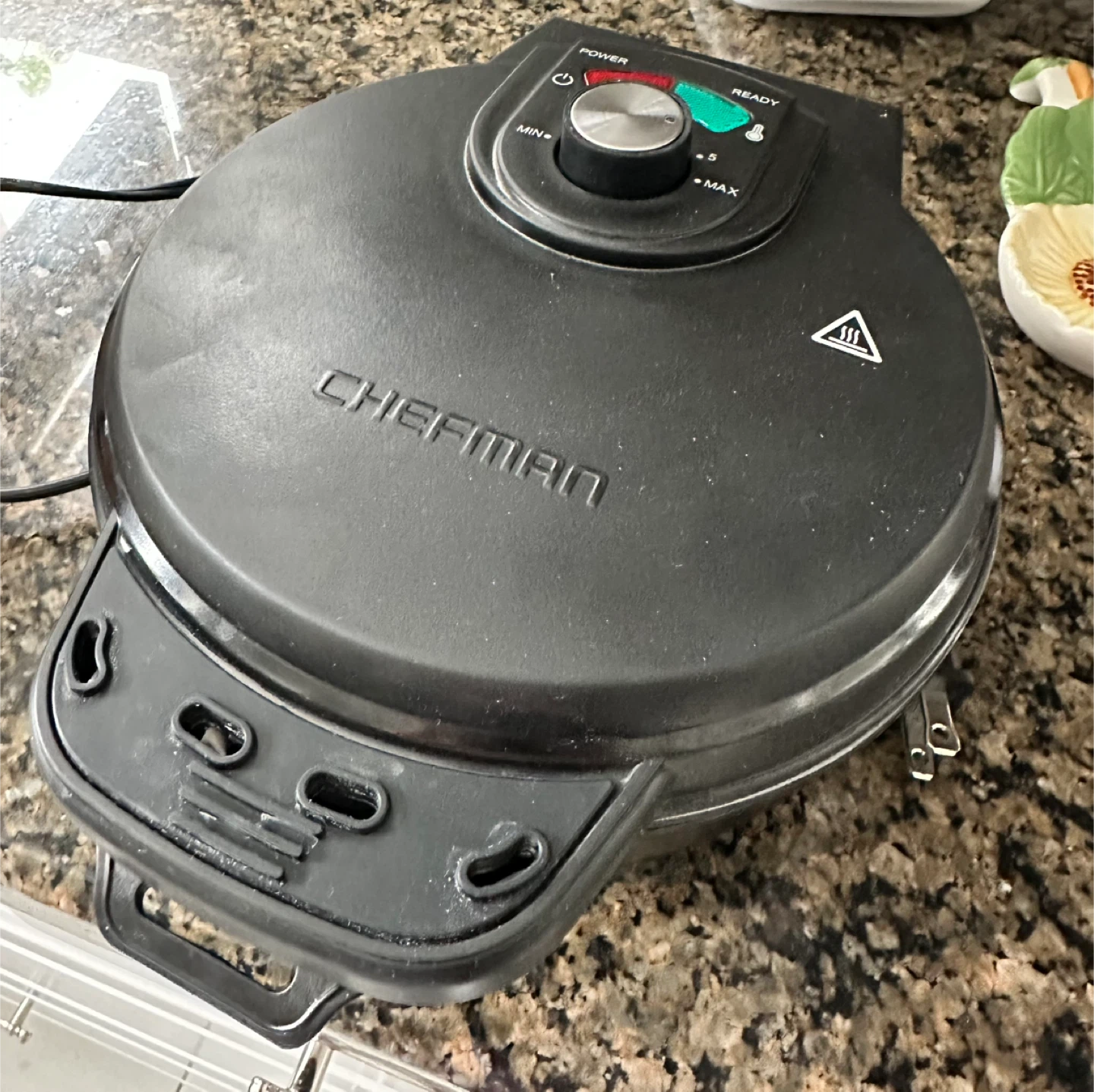 Chefman Anti-Overflow Waffle Maker - photo 3