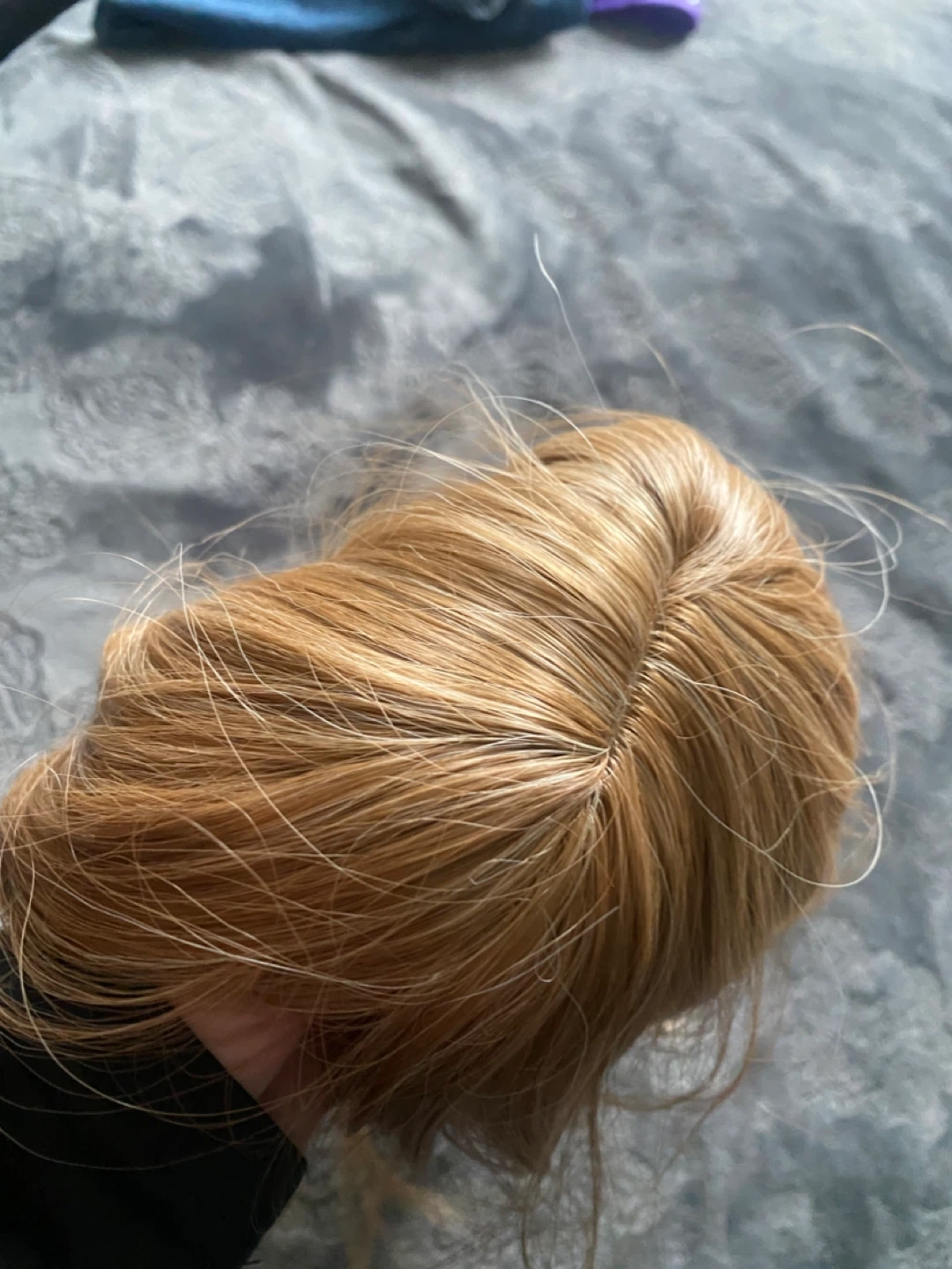 New Sandy Blonde Hair Topper 14” - photo 4
