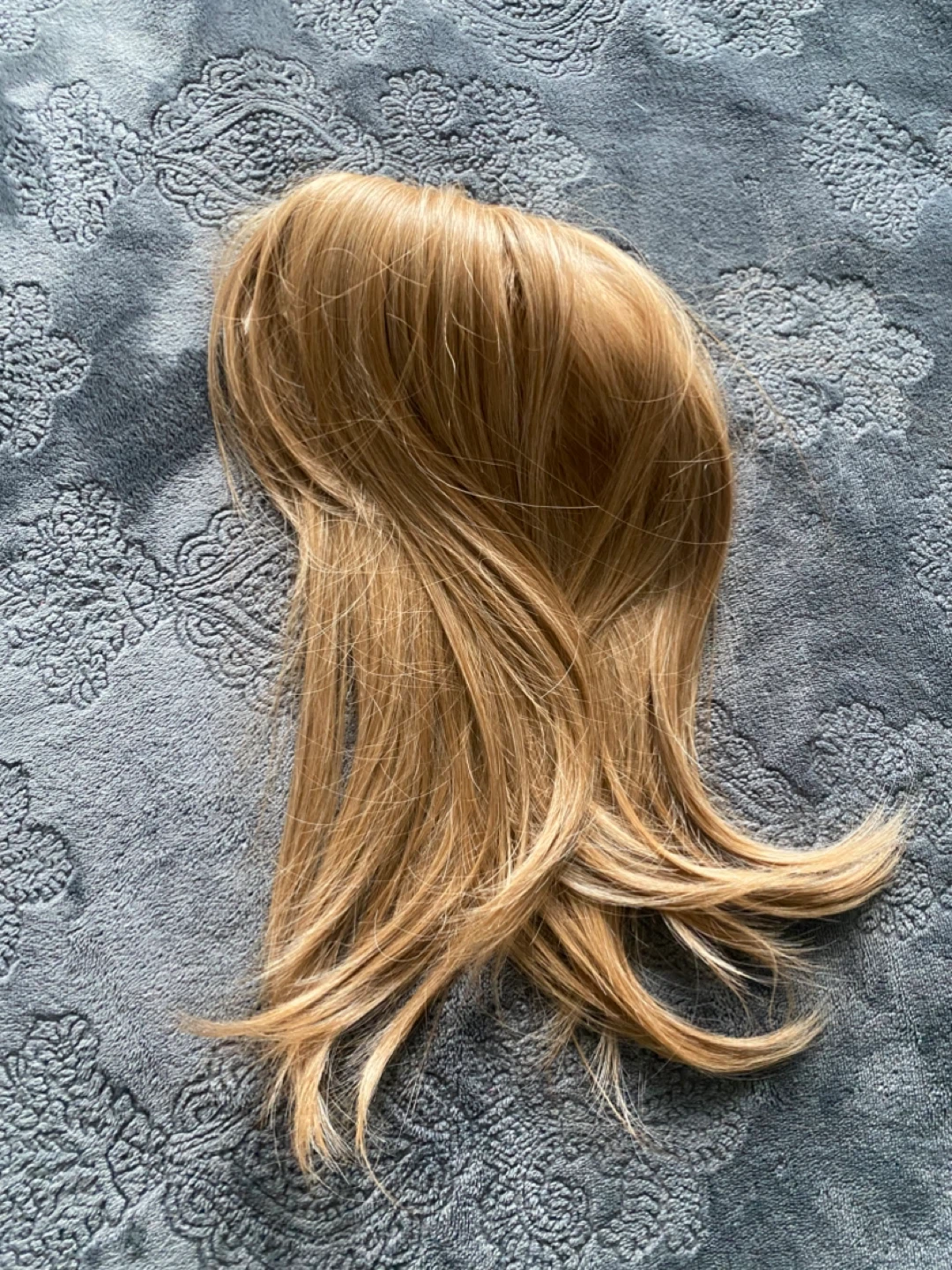 New Sandy Blonde Hair Topper 14”