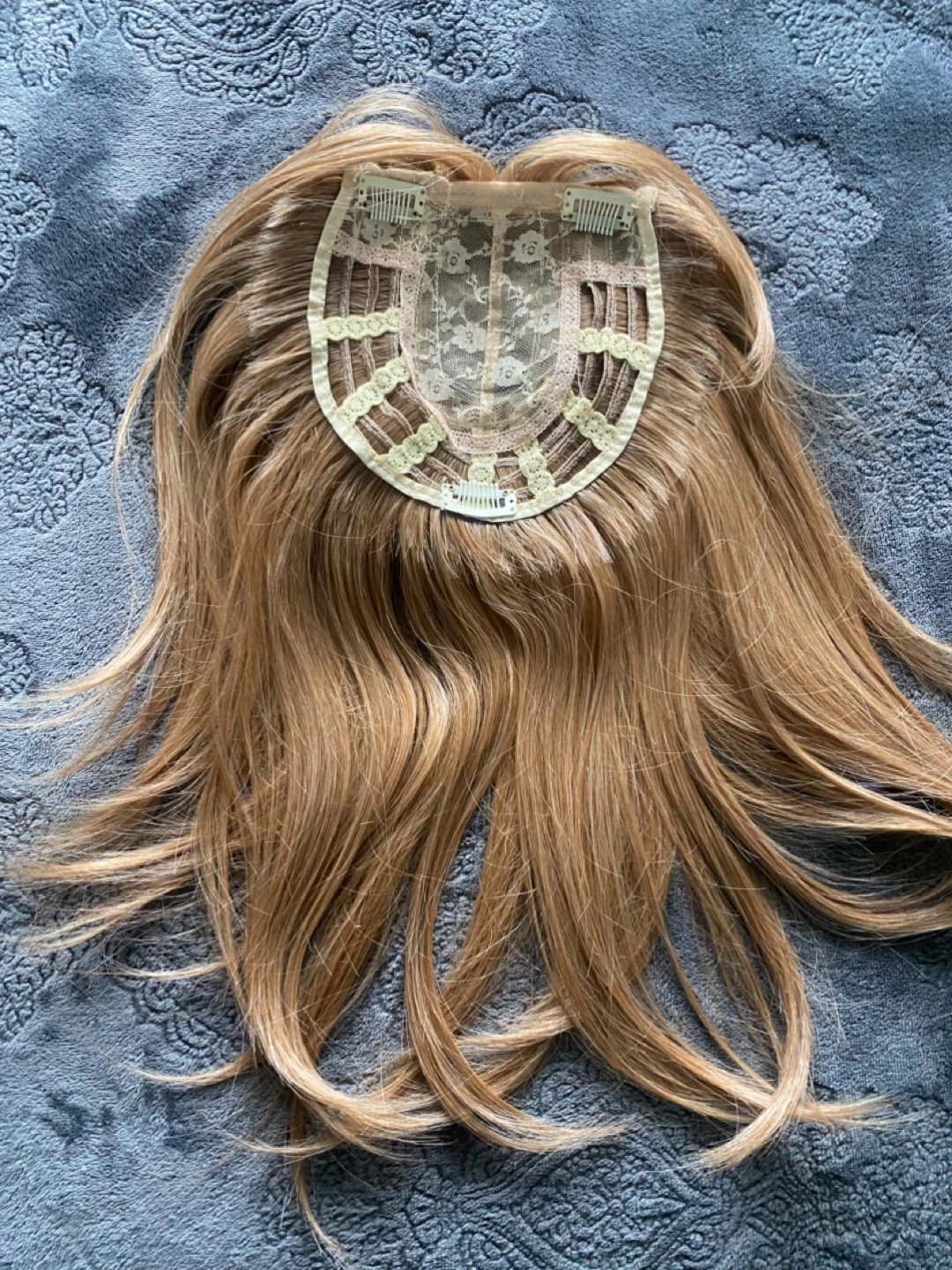 New Sandy Blonde Hair Topper 14” - photo 3