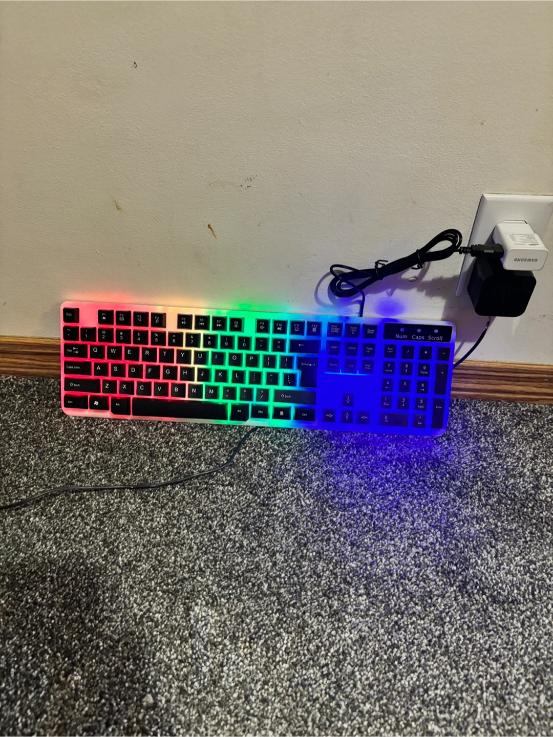 Techkey Keyboard X LED Multicolor Keyboard