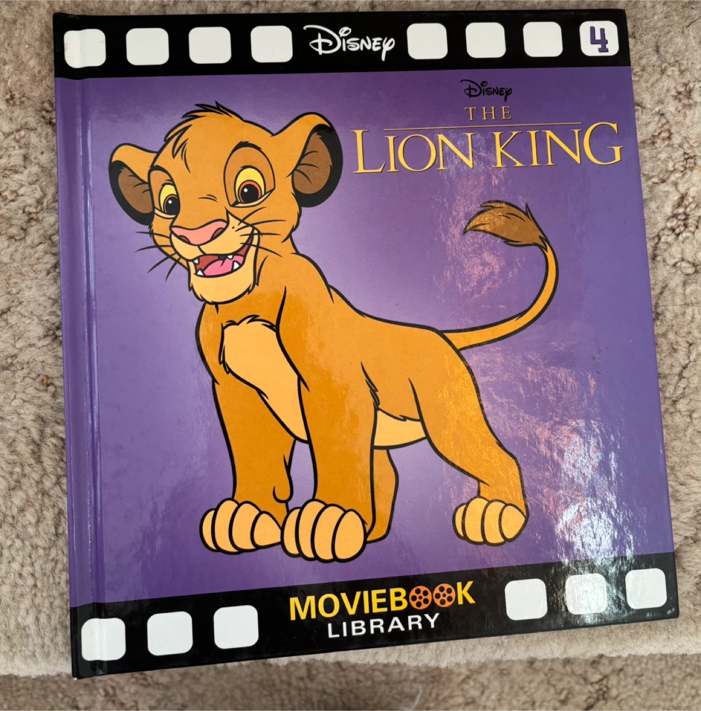 Disney The Lion King Moviebook Library