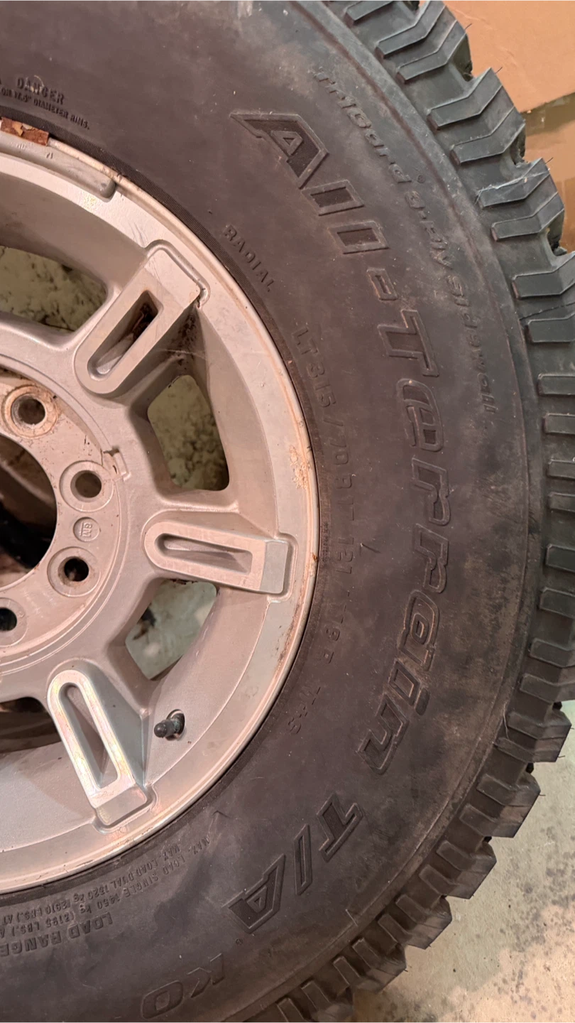 BFGoodrich All-Terrain T/A Tire - 17 Inch for Hummer H2 - photo 3