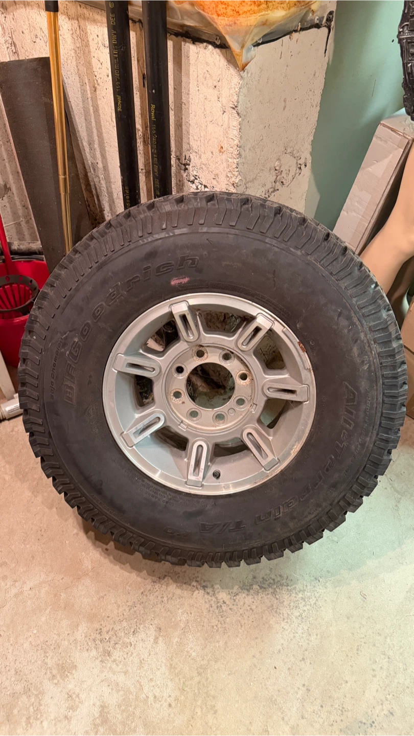 BFGoodrich All-Terrain T/A Tire - 17 Inch for Hummer H2
