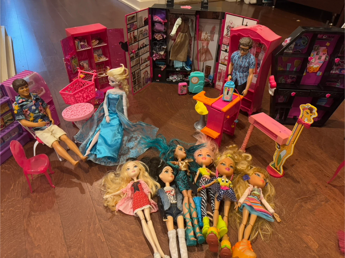 Monster High & Bratz Doll Lot + Accessories