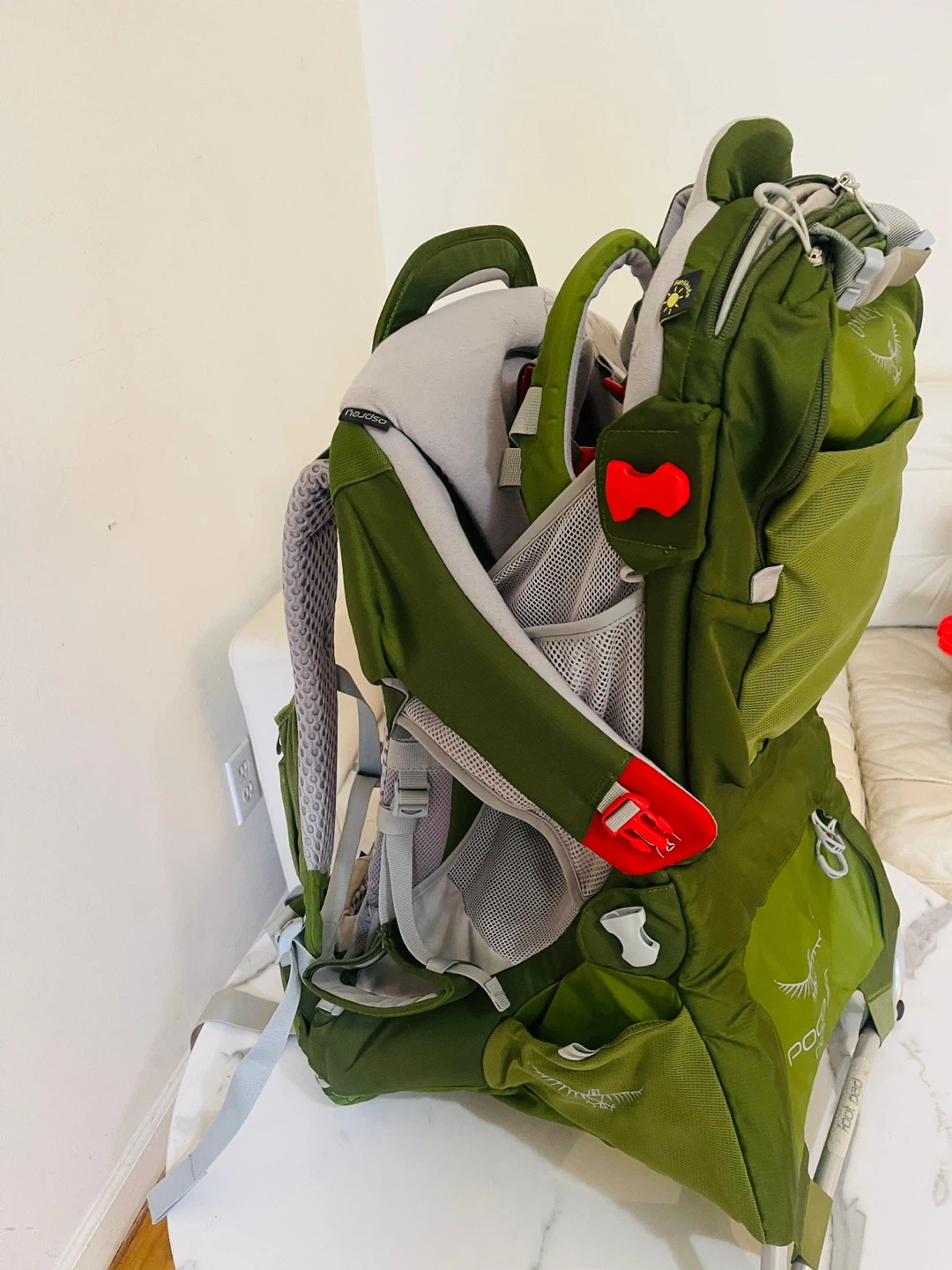 Osprey Poco AG Plus Child Carrier Backpack - Green(Moving Out) - photo 5