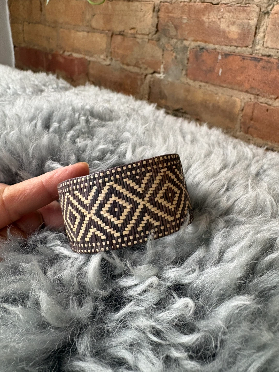 Woven Brown & Beige Bracelet - photo 2