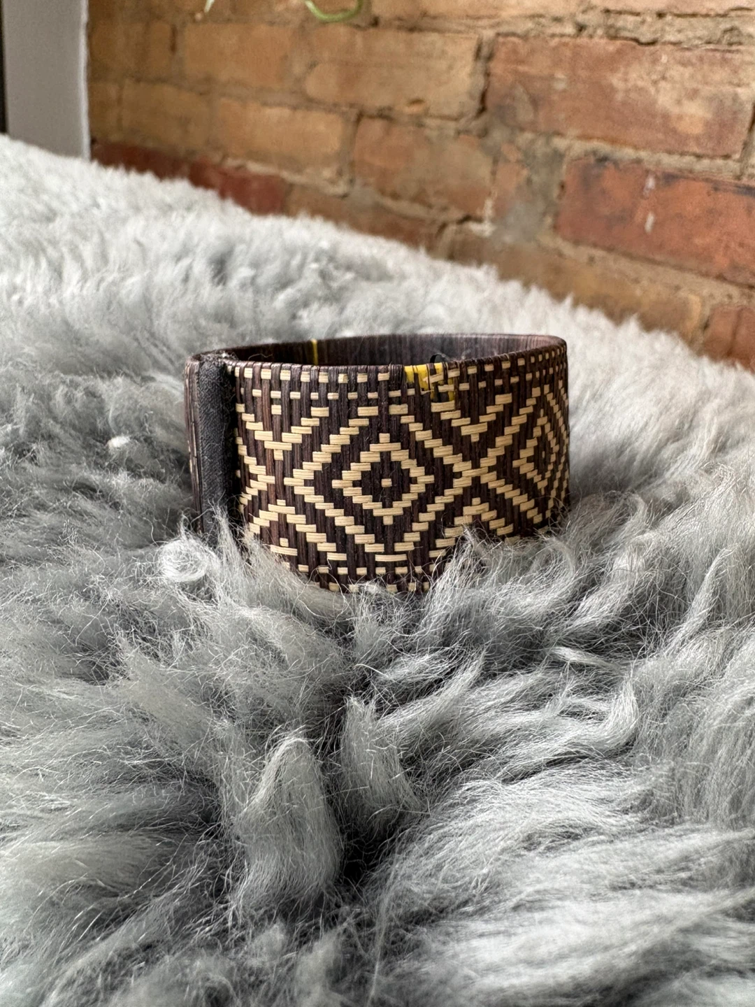 Woven Brown & Beige Bracelet