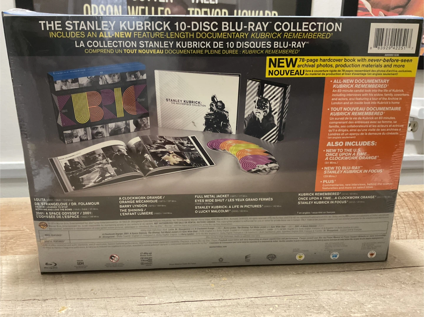 Stanley Kubrick: The Masterpiece Collection Blu-ray - photo 2