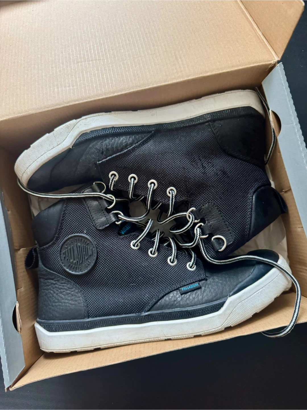Palladium Pallarue Hi Cuff WP Boots - Size 7 - photo 2