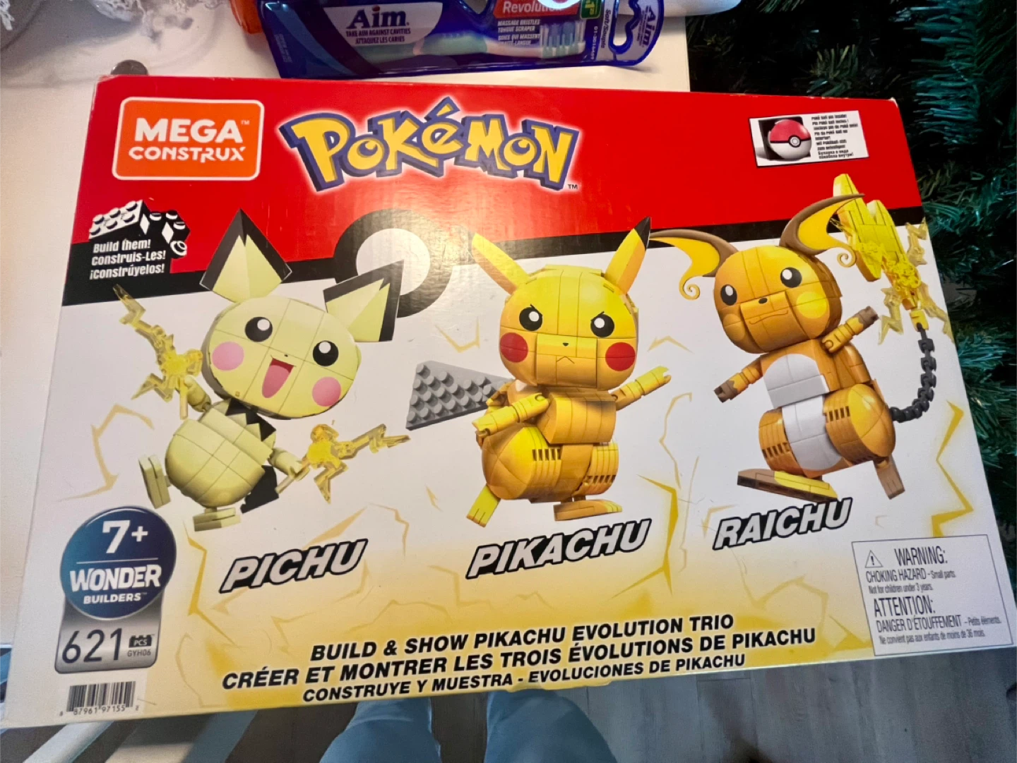 Mega Construx Pokemon Evolution Trio Set (New)