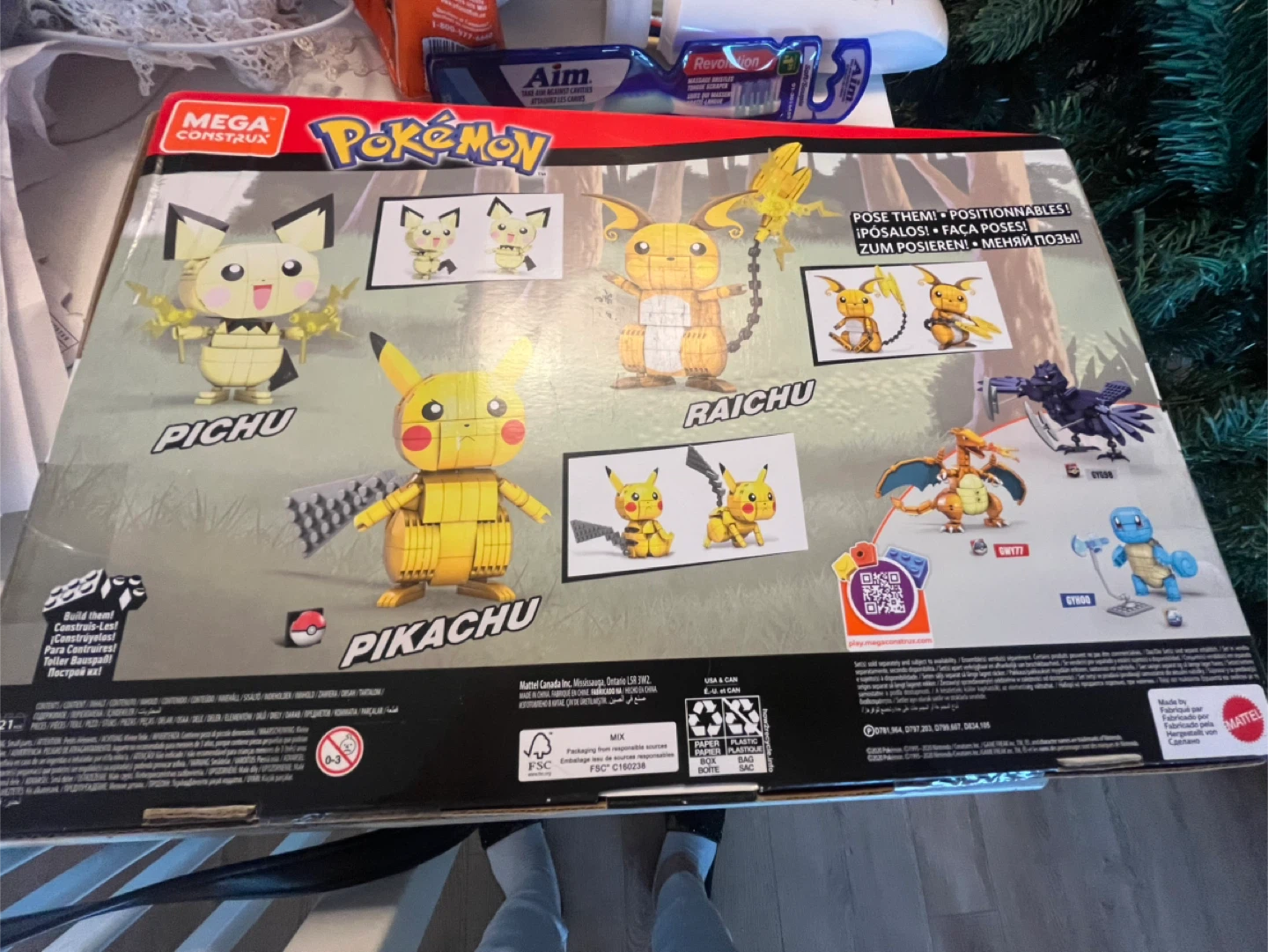 Mega Construx Pokemon Evolution Trio Set (New) - photo 2