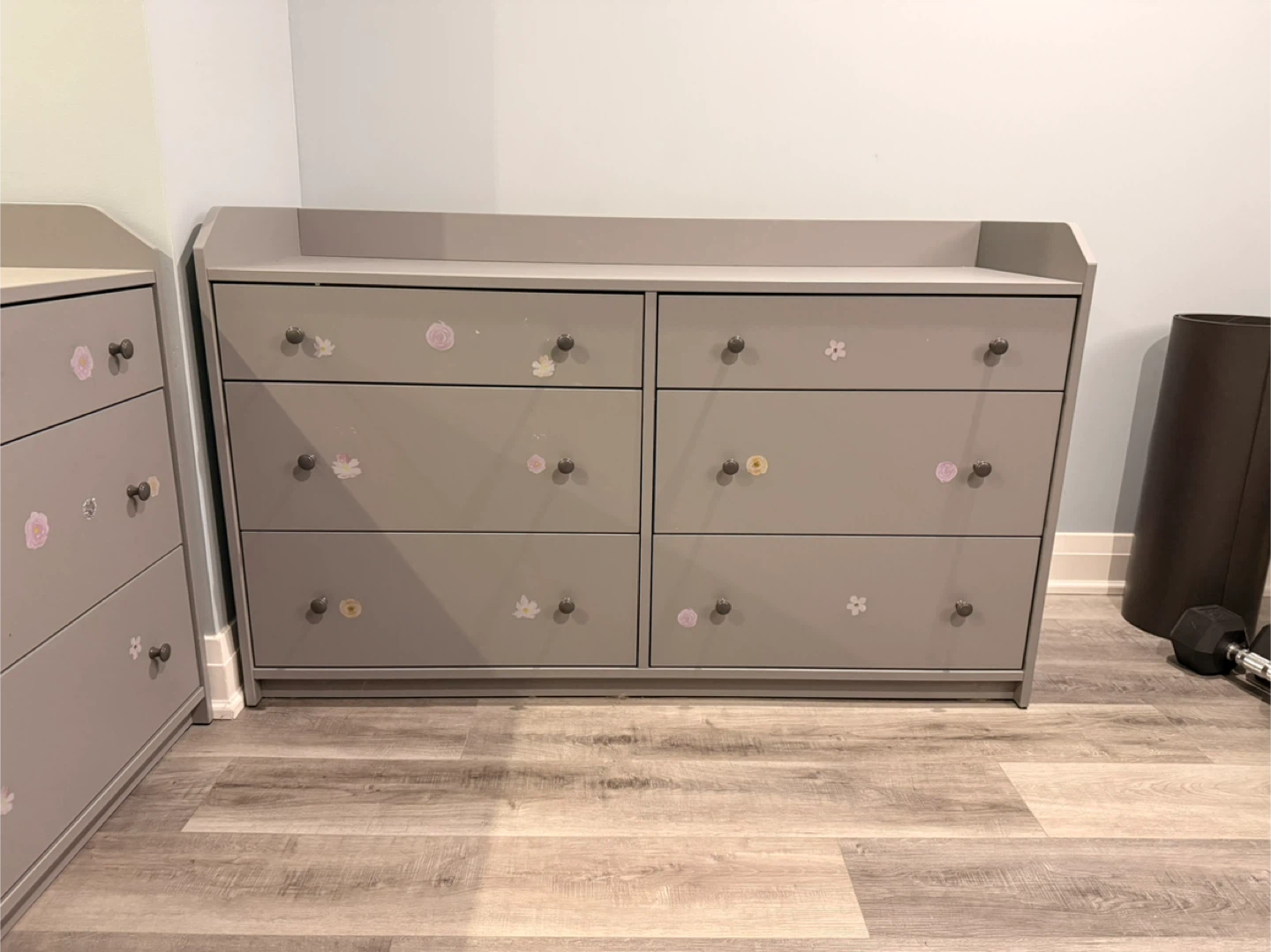 IKEA HUAGA Grey Dressers (2 available) - photo 2