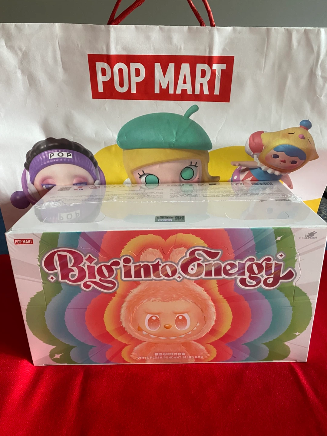 New Pop Mart The Monsters Big Into Energy Series Blind Box