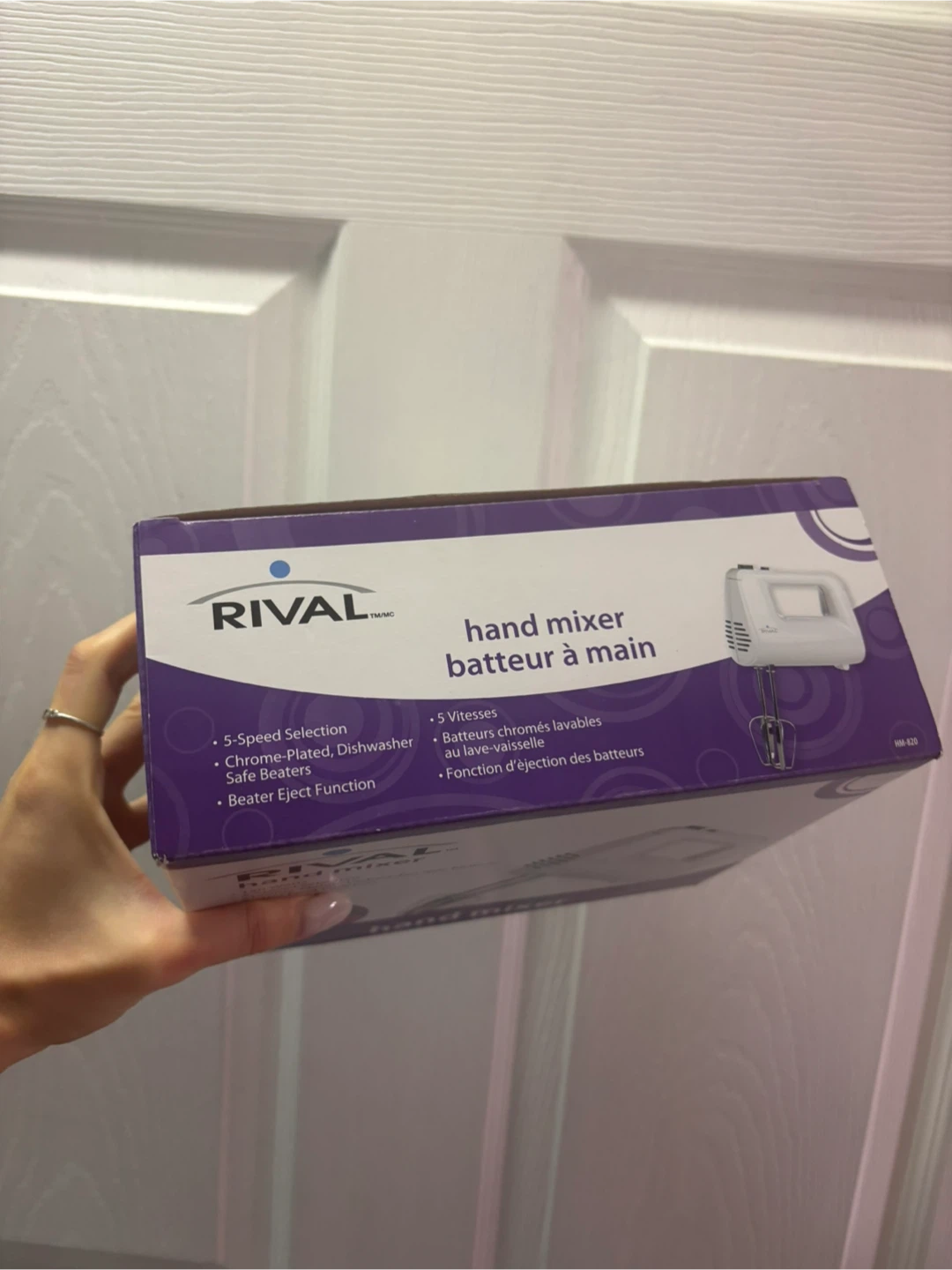 New Rival Hand Mixer - 5 Speed - photo 3