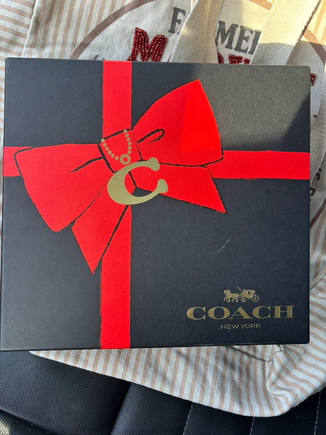 Coach Hat and Scarf Set - One Size - New in Box!