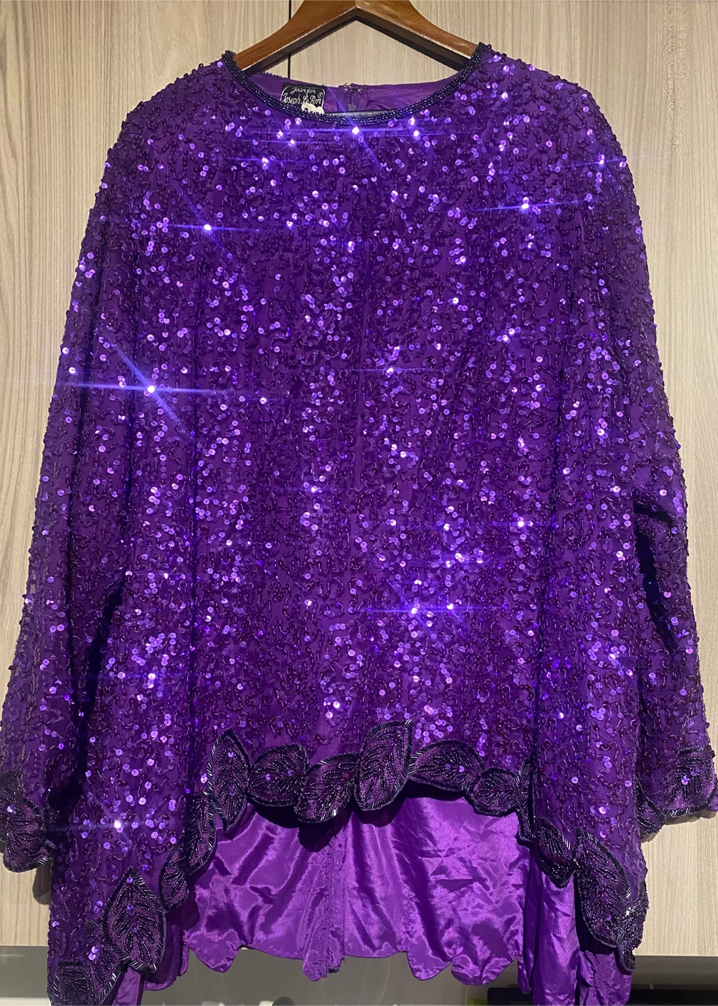 Joseph Le Bon Sequin Top - Size 2X