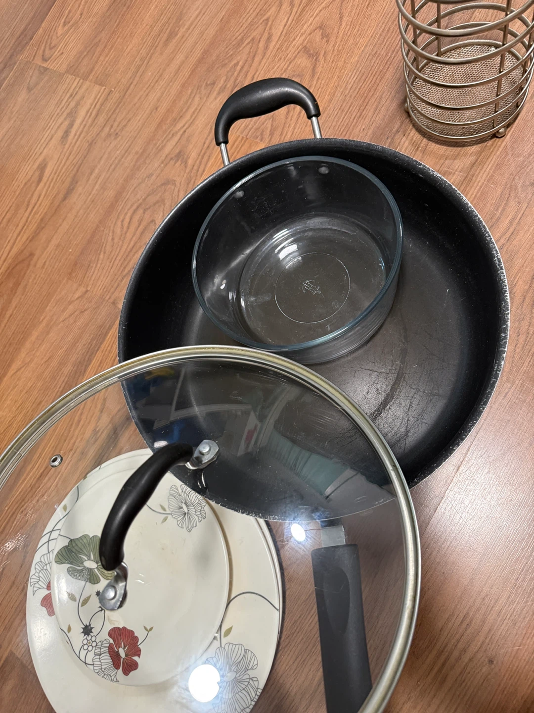 Pots, Pans, Plates, and Utensil Holder - photo 5