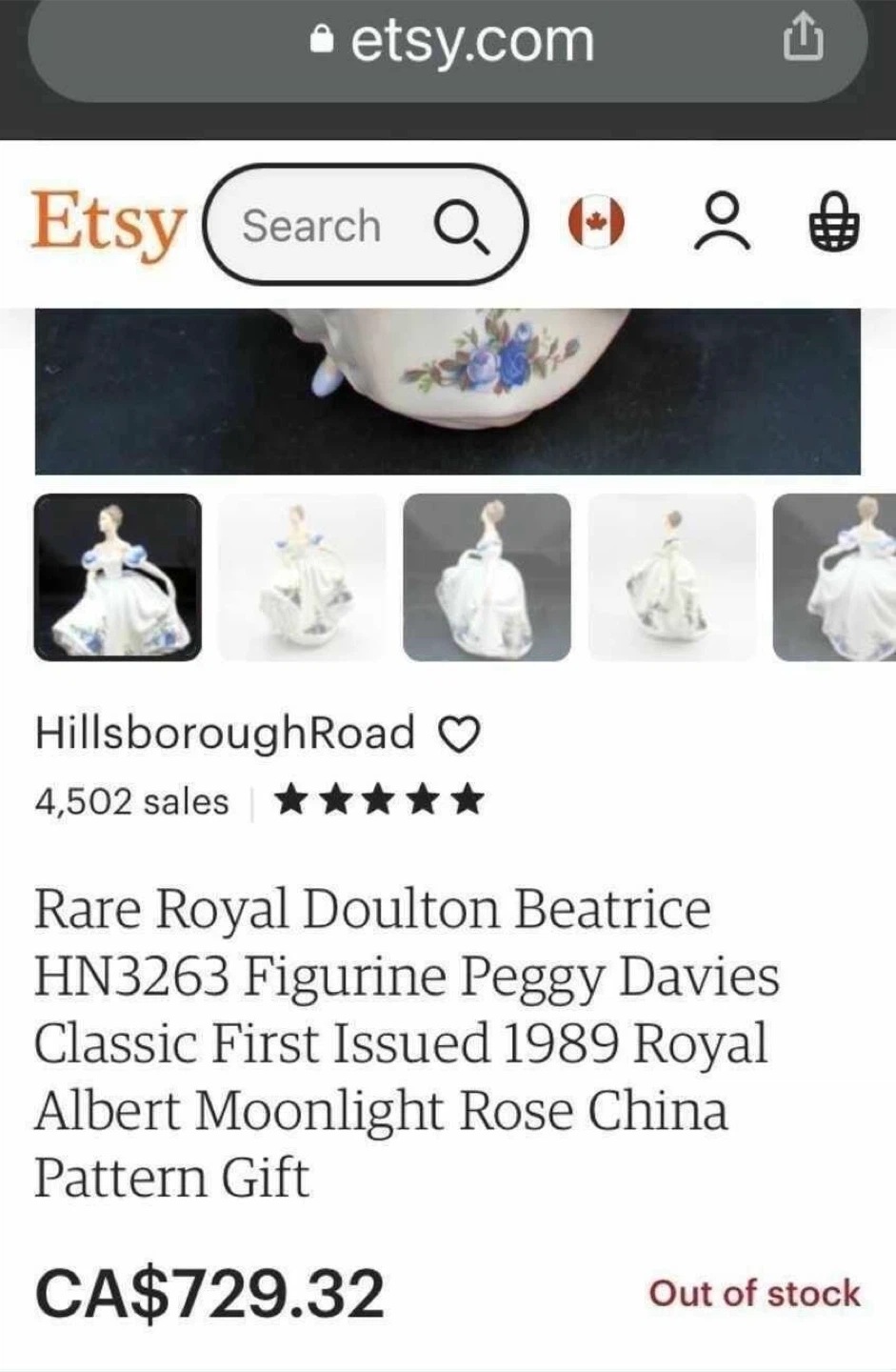 Royal Doulton Beatrice HN3263 Figurine