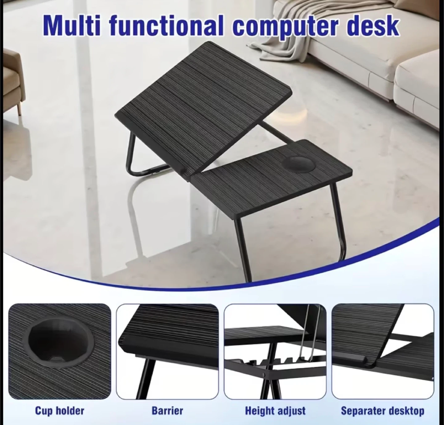 Folding Bed table or laptop table (BRAND NEW IN BOX) - photo 2