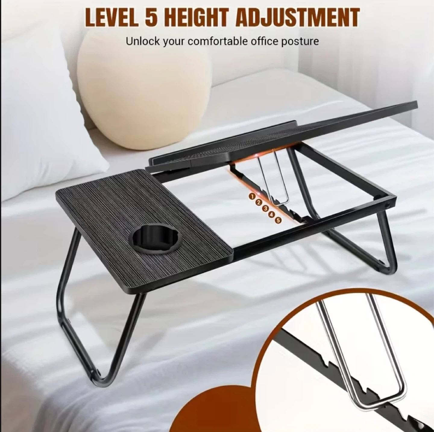 Folding Bed table or laptop table (BRAND NEW IN BOX) - photo 5