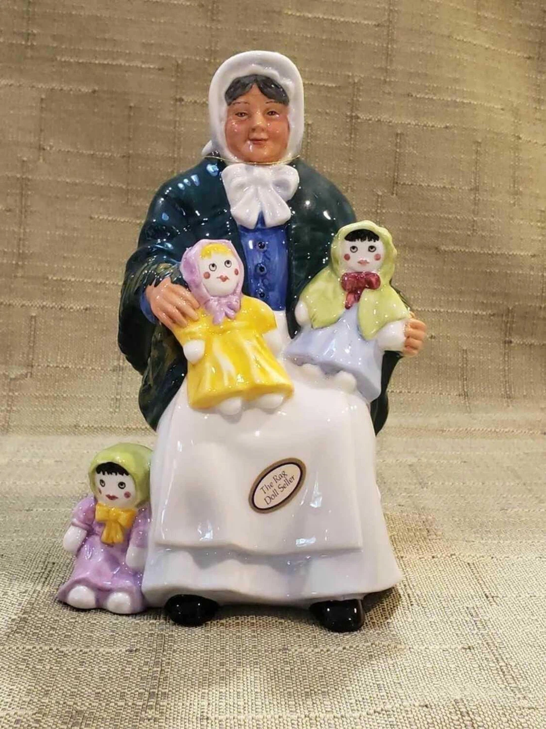 Royal Doulton "The Rag Doll Seller" Figurine